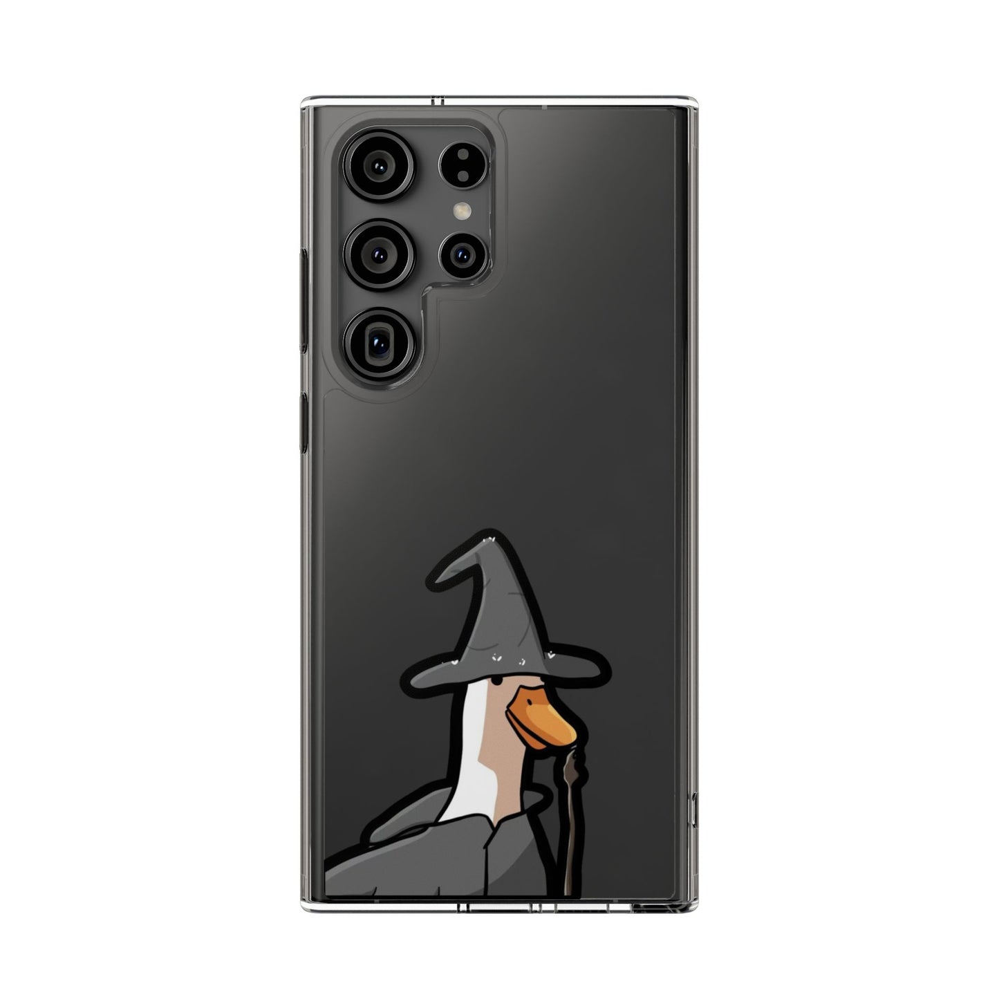 WIZARD Duck - Clear Phone Case