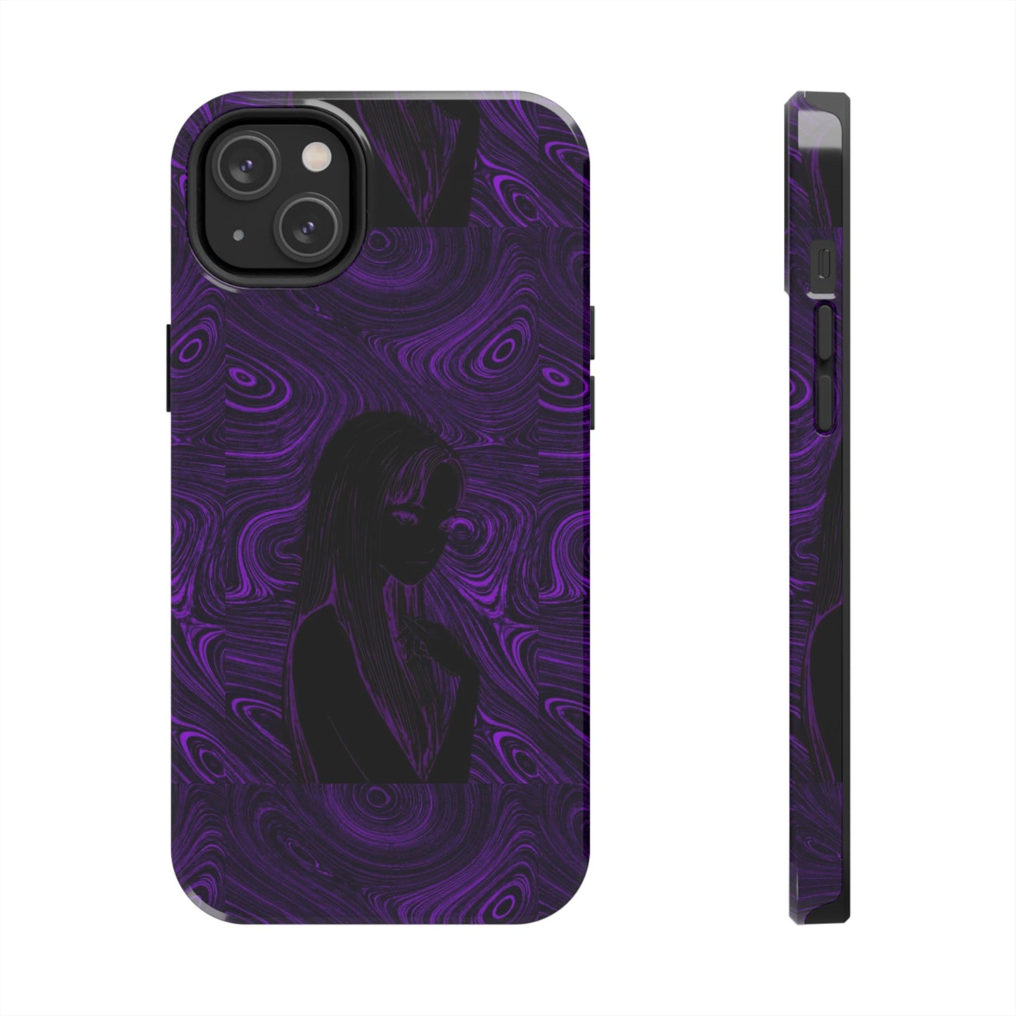 BLACK&PURPLE - Tough Phone Case