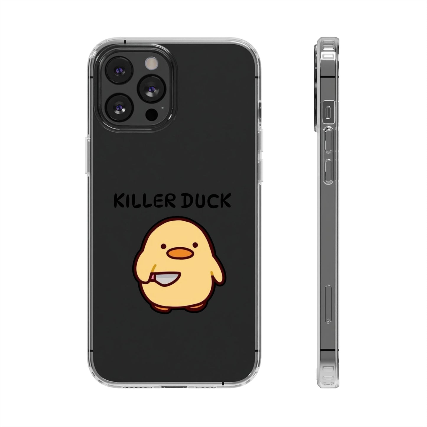Killer Duck - Clear Phone Case