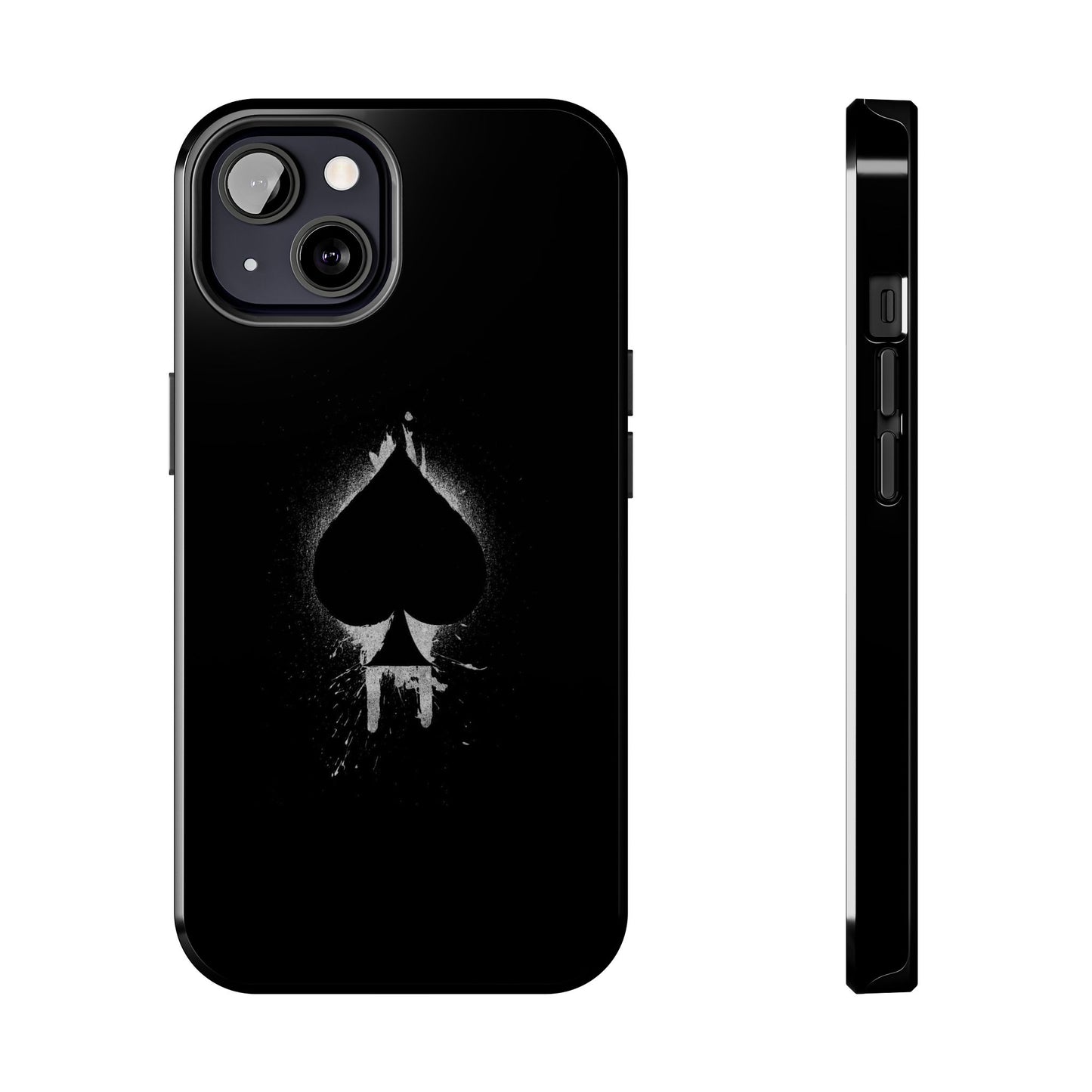 BLACK - Tough Phone Case