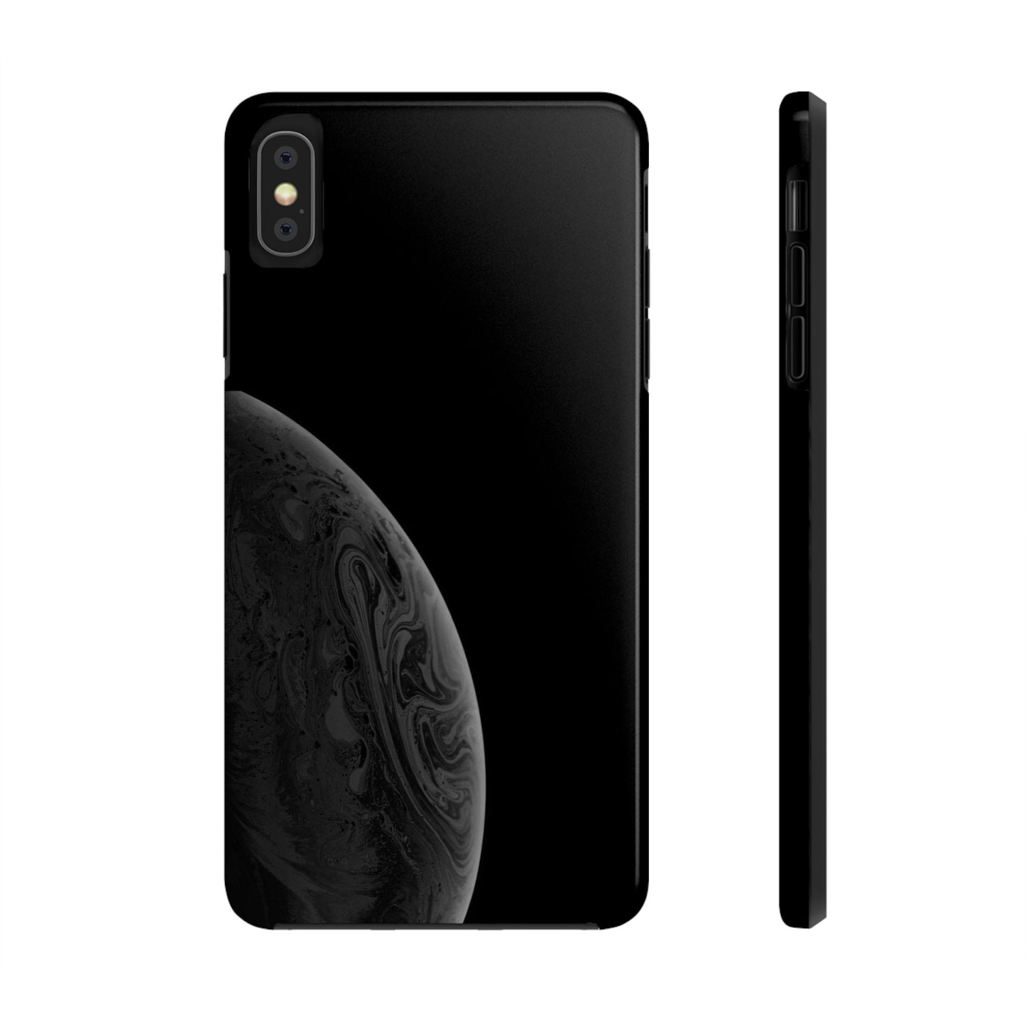 BLACK - Tough Phone Case