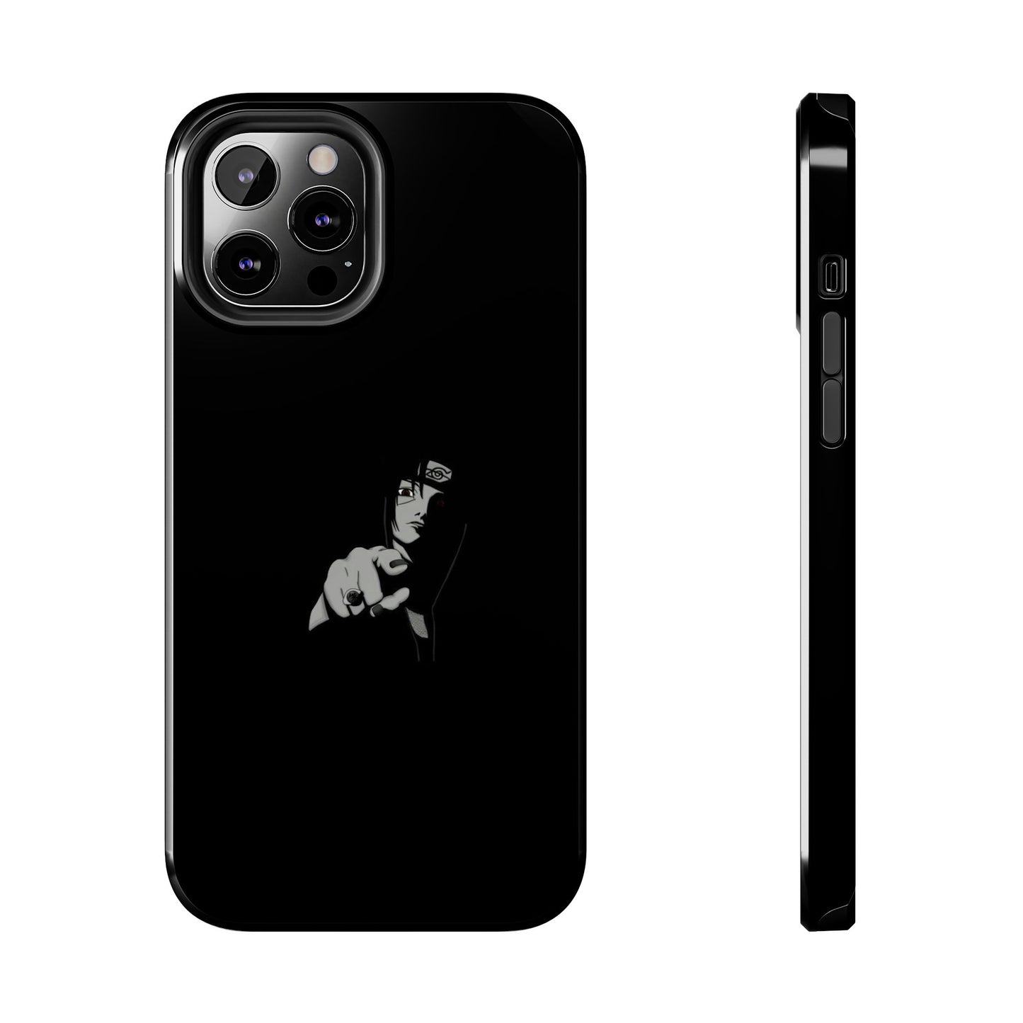 BLACK - Tough Phone Case