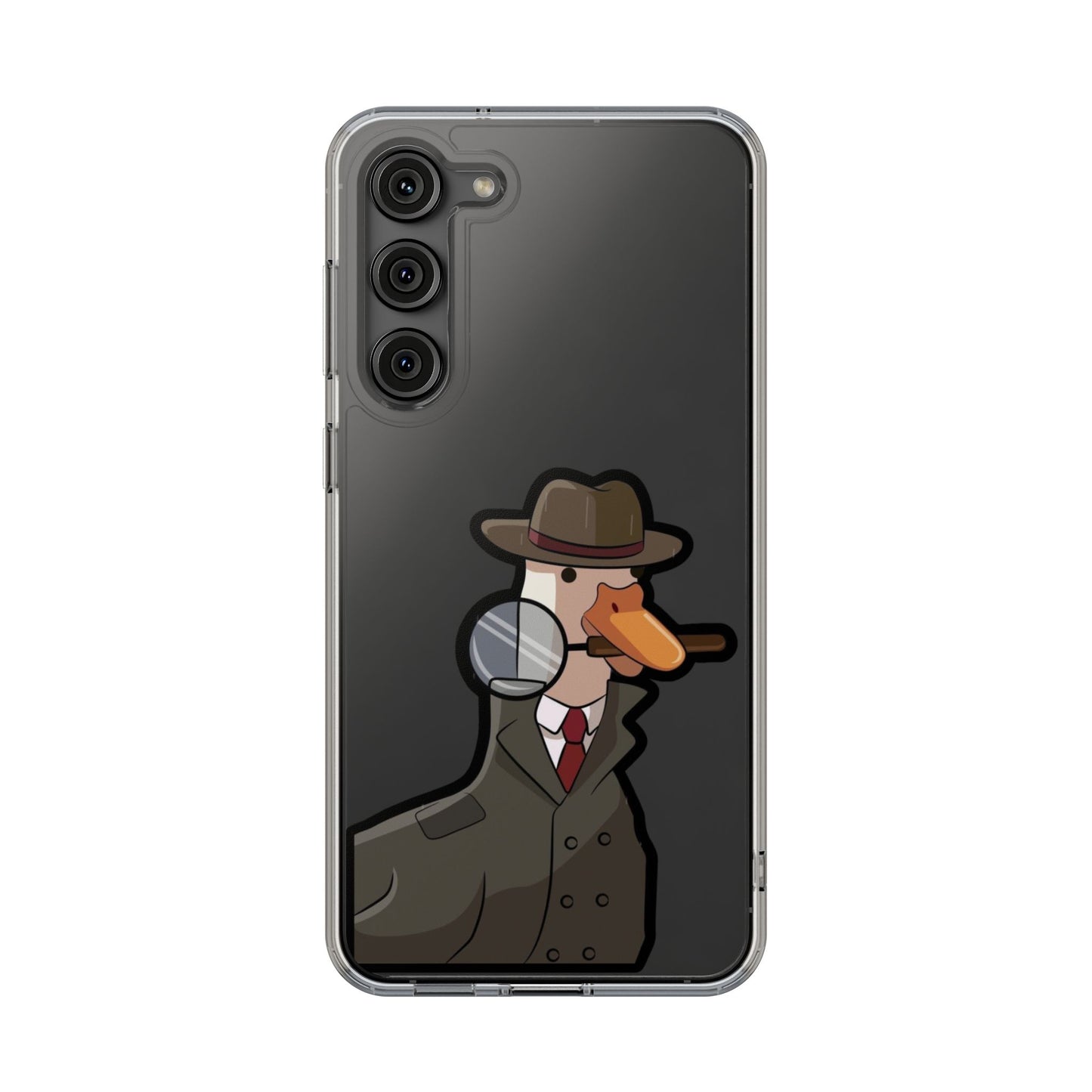 SPY Duck - Clear Phone Case