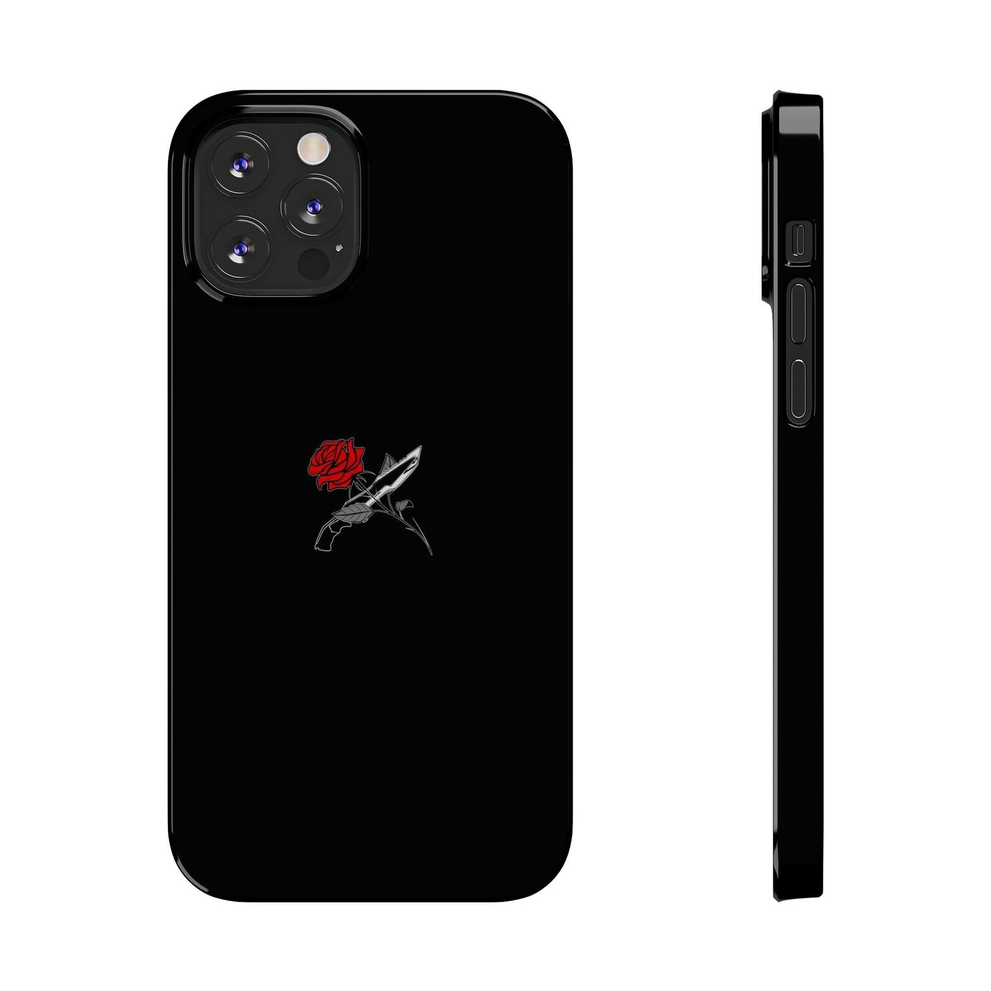 BLACK - Slim Phone Case