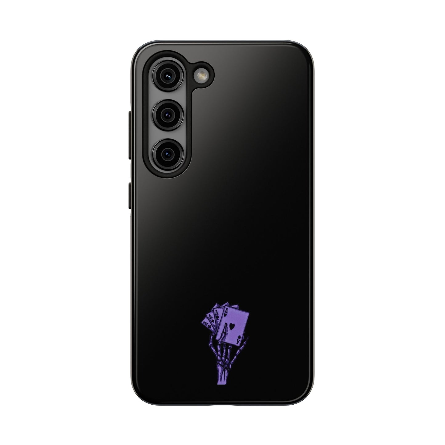 BLACK - Tough Phone Case