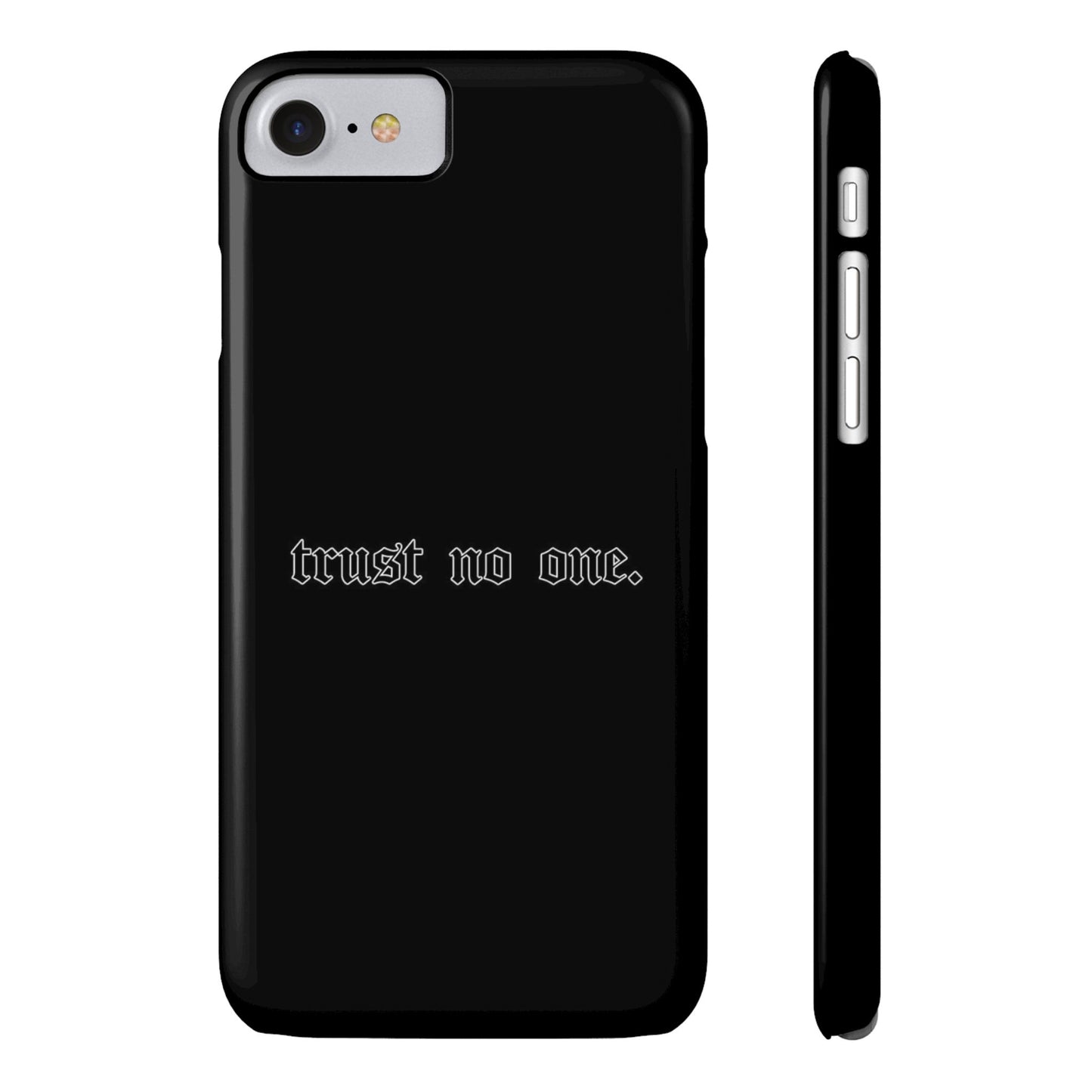 BLACK - Slim Phone Case