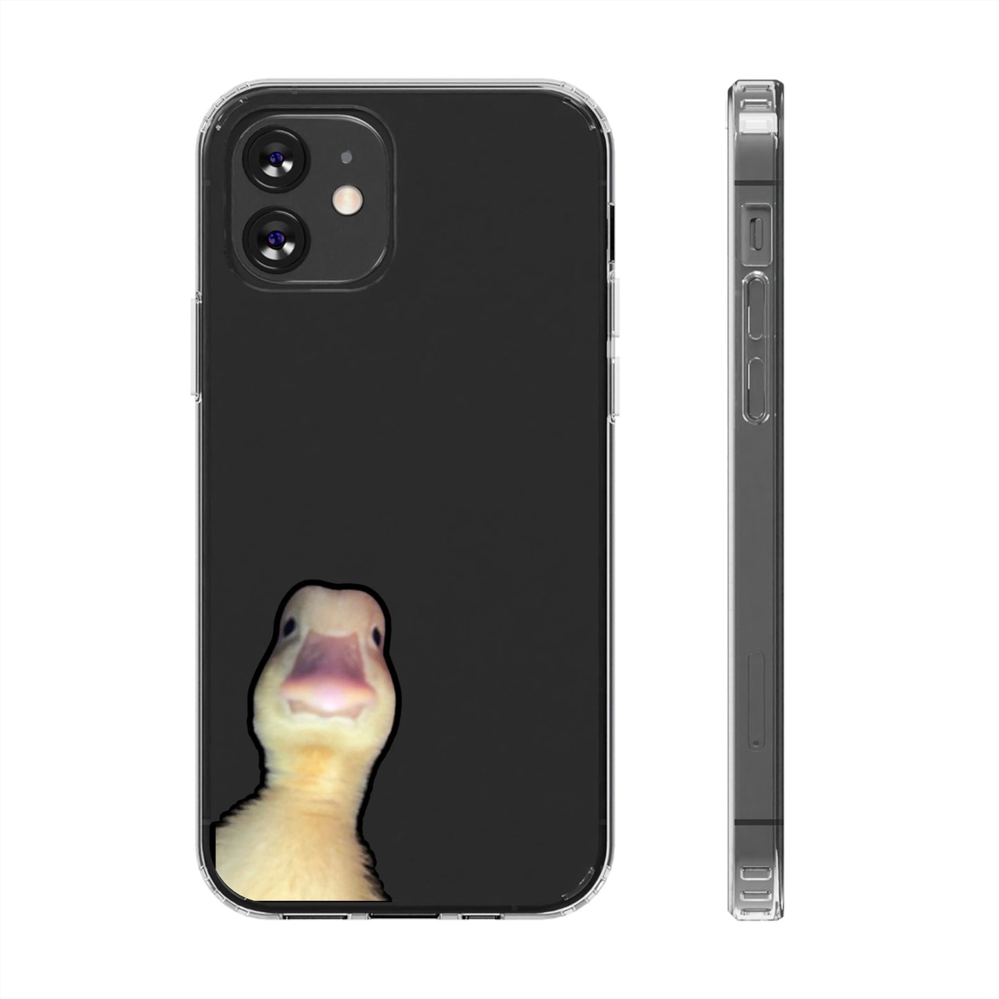 STRAIGHT Duck - Clear Phone Case