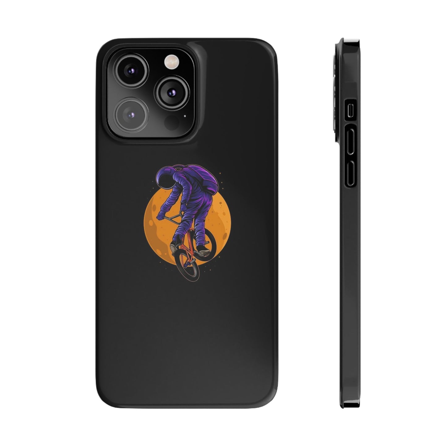BLACK - Slim Phone Case