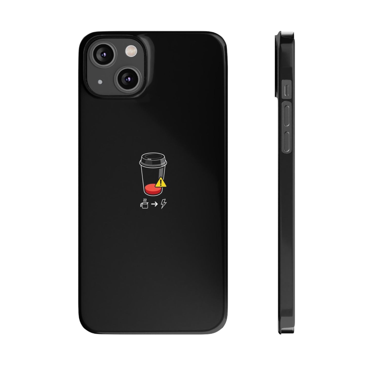 BLACK - Slim Phone Case