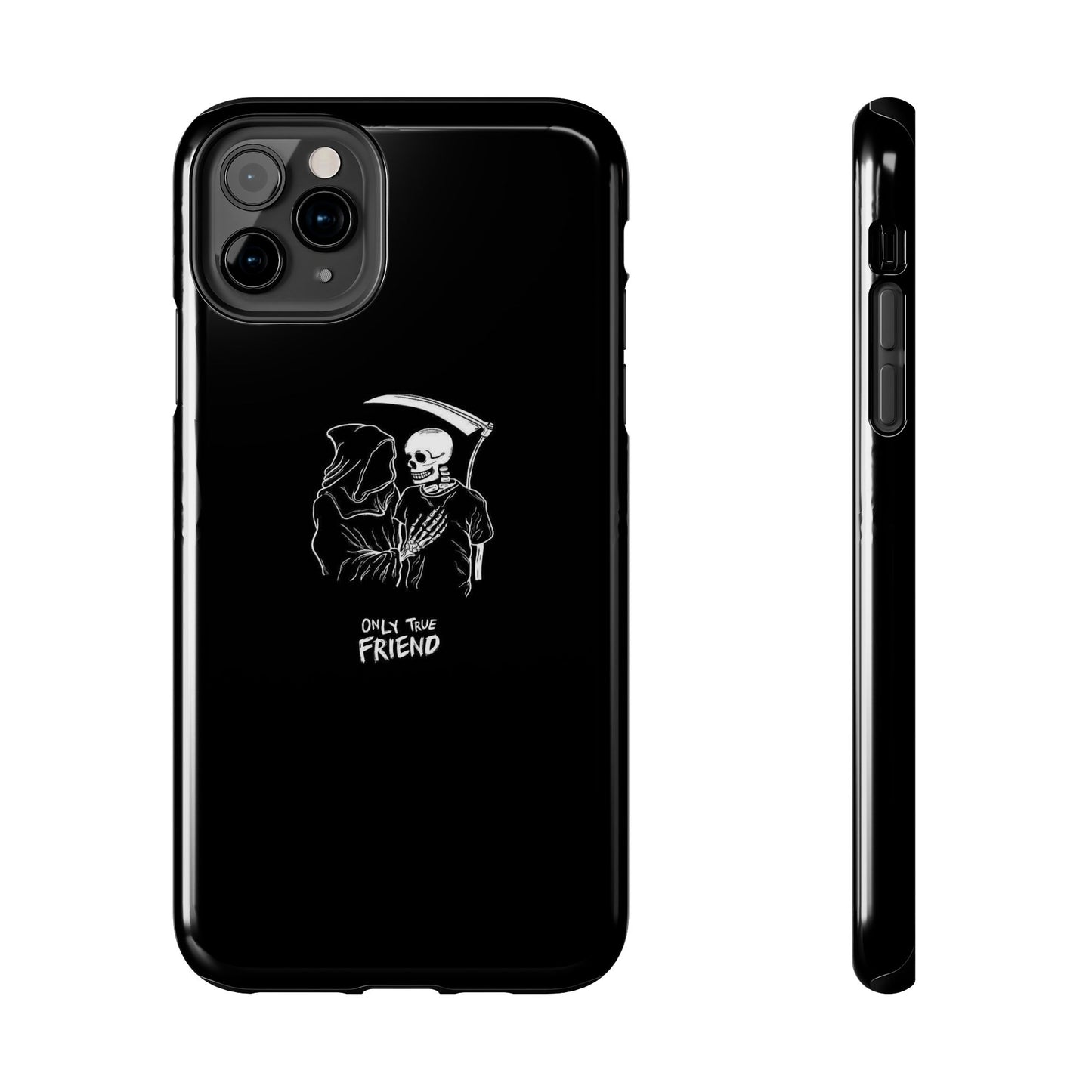 BLACK - Tough Phone Case