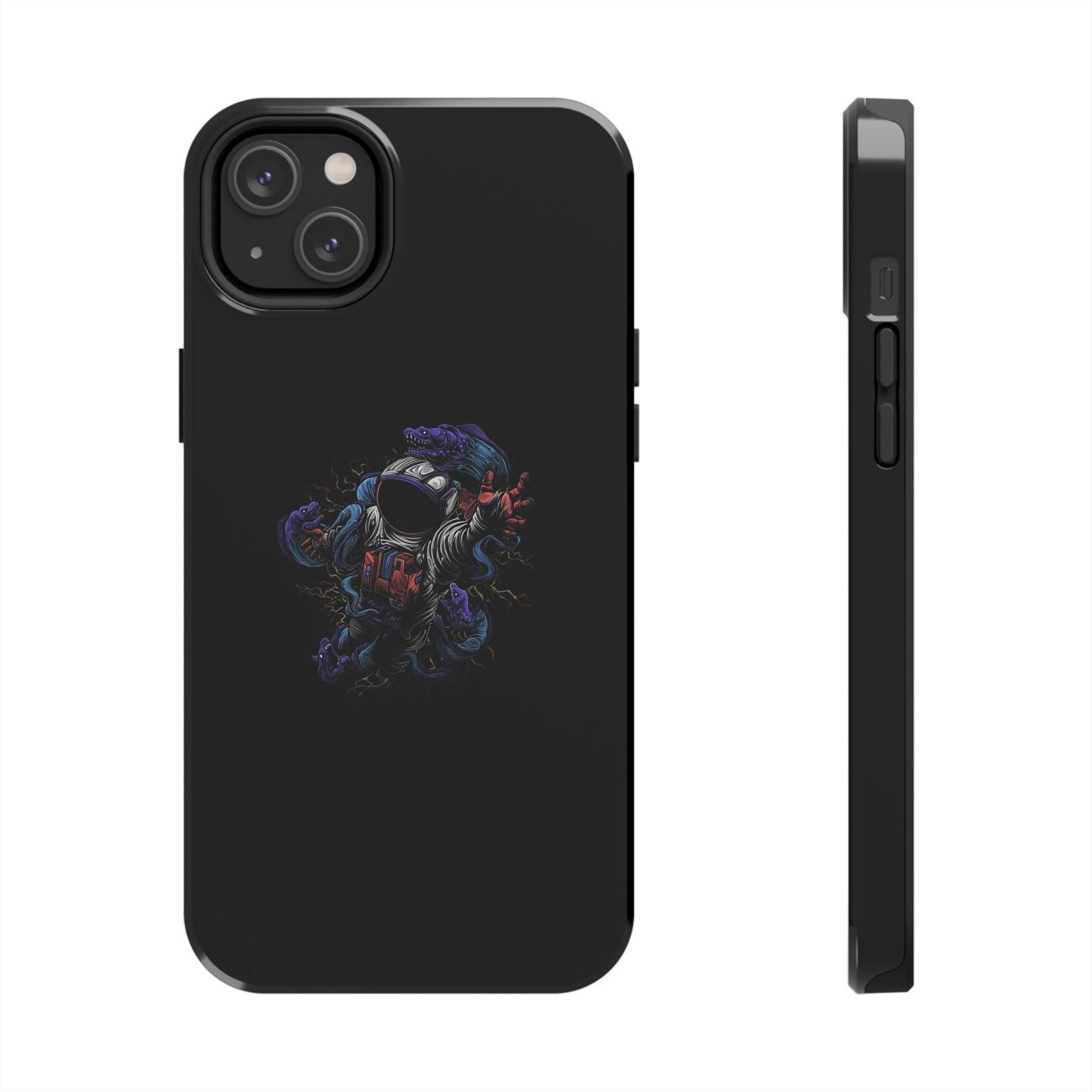 BLACK - Tough Phone Case