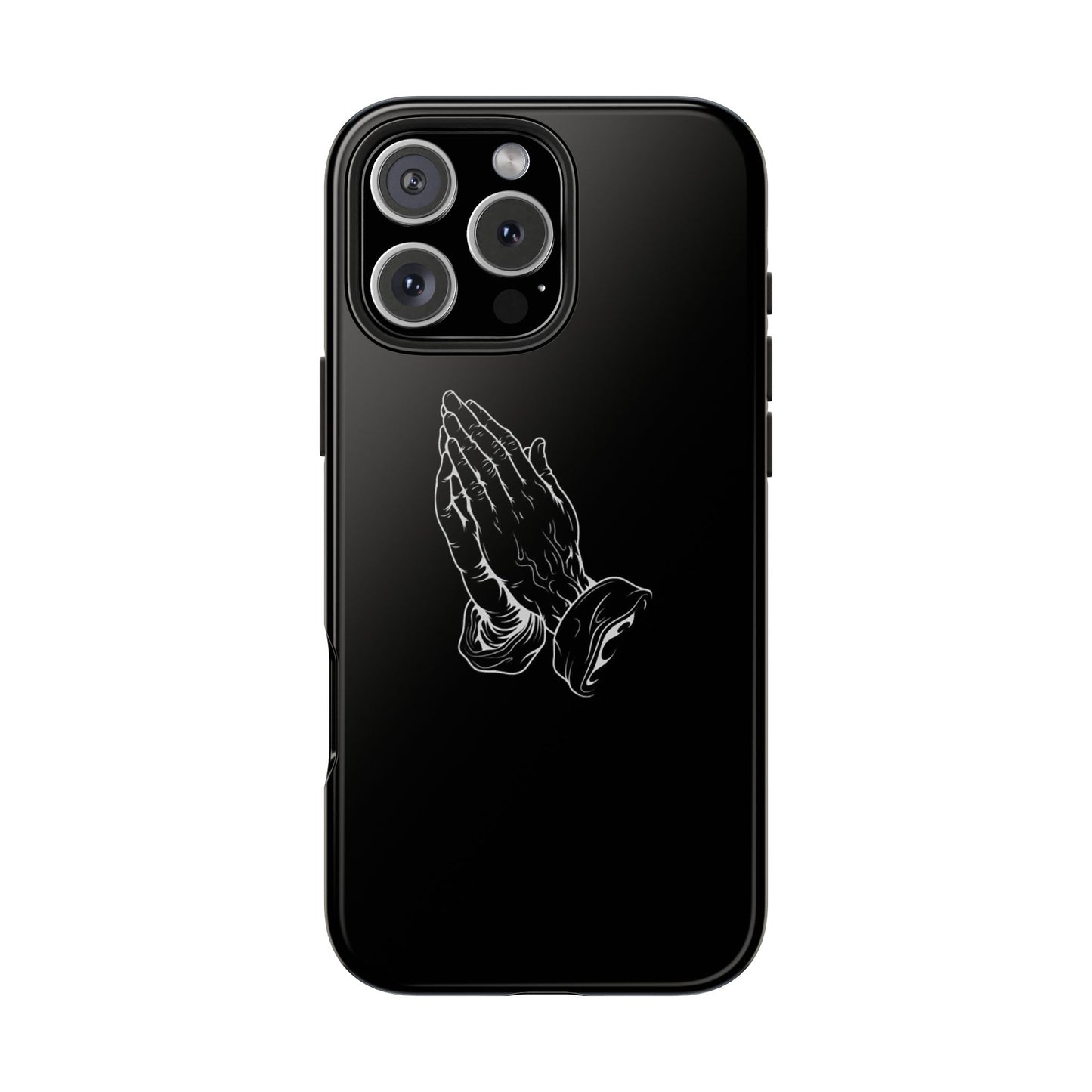 BLACK - Tough Phone Case