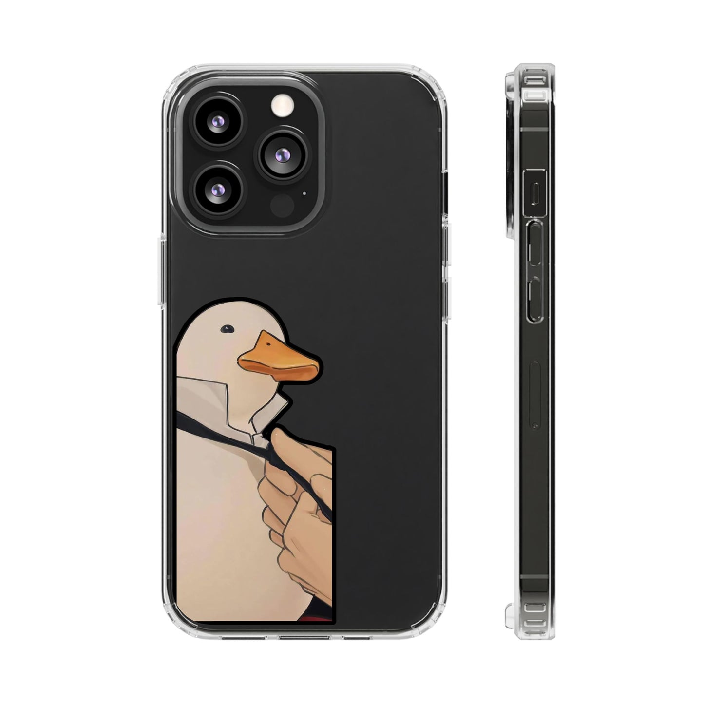 GENTLE DUCK - Clear Phone Case