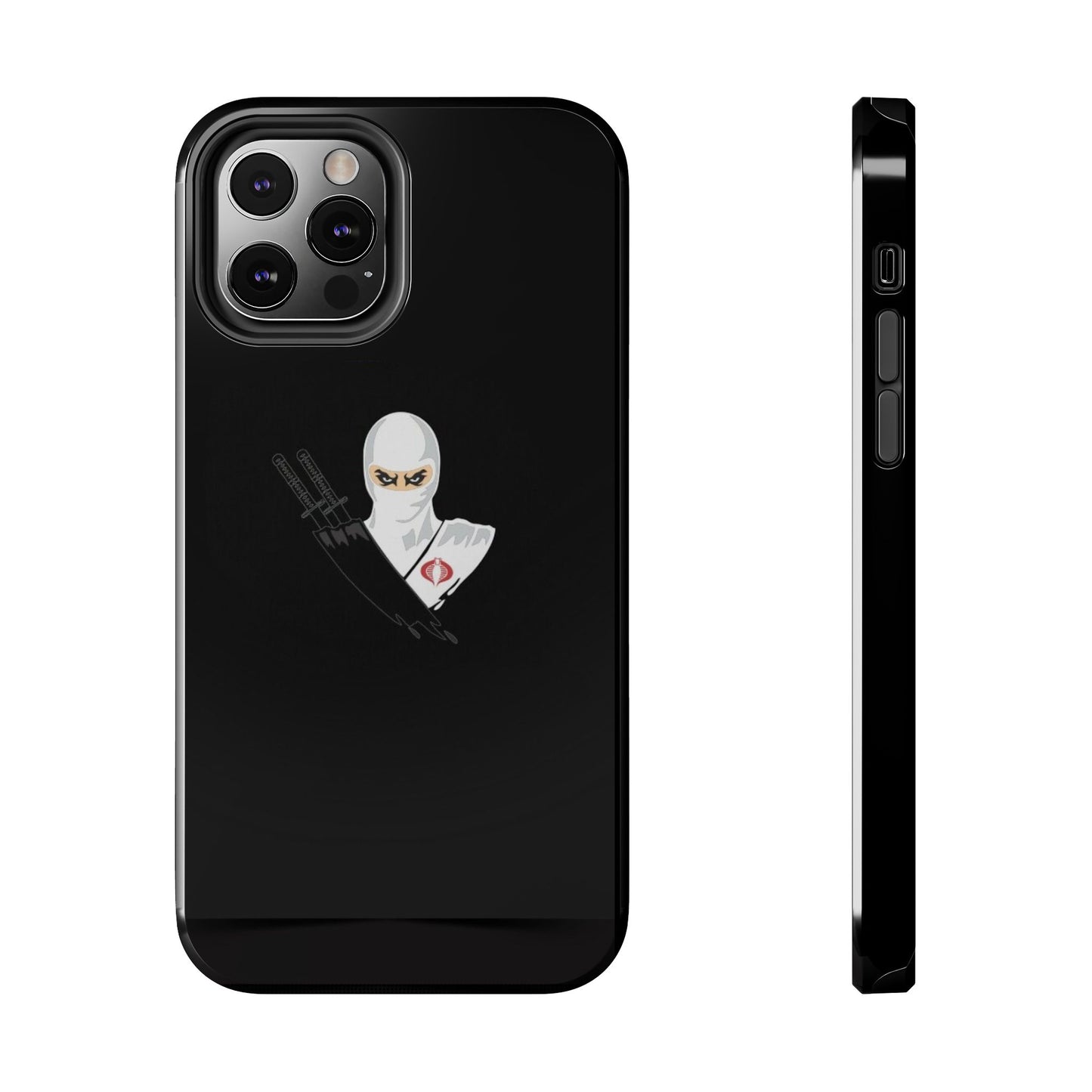 BLACK - Tough Phone Case