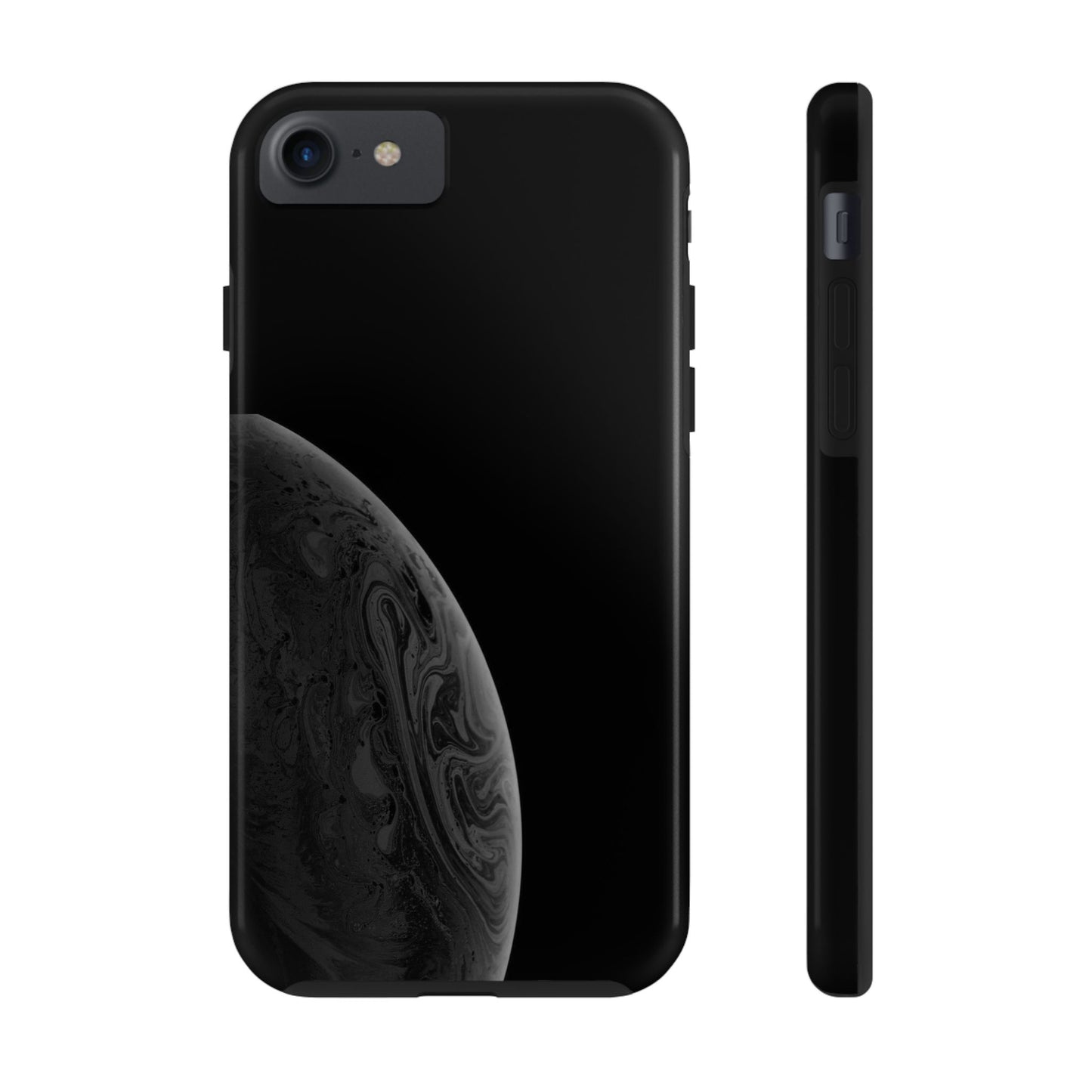 BLACK - Tough Phone Case