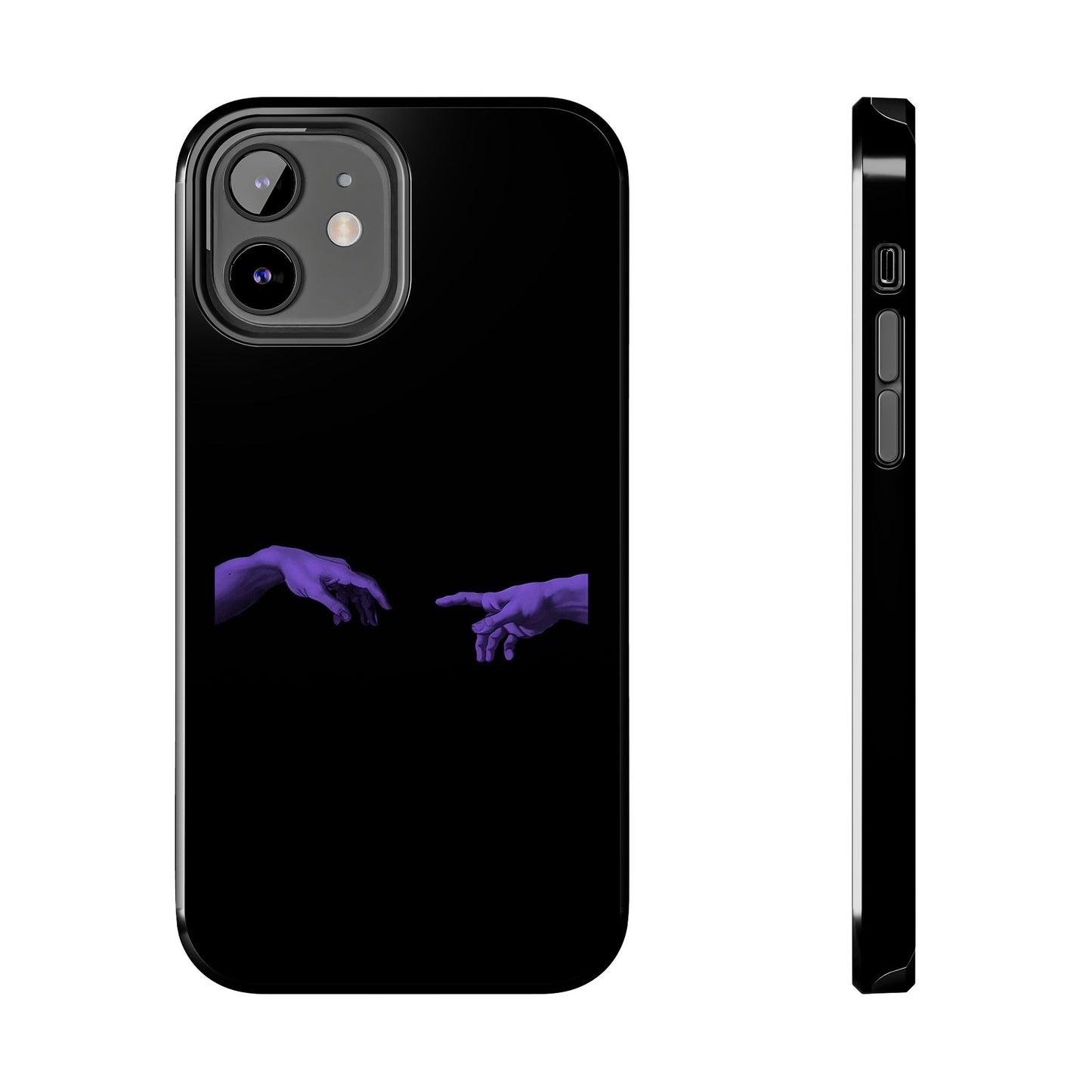 BLACK - Tough Phone Case