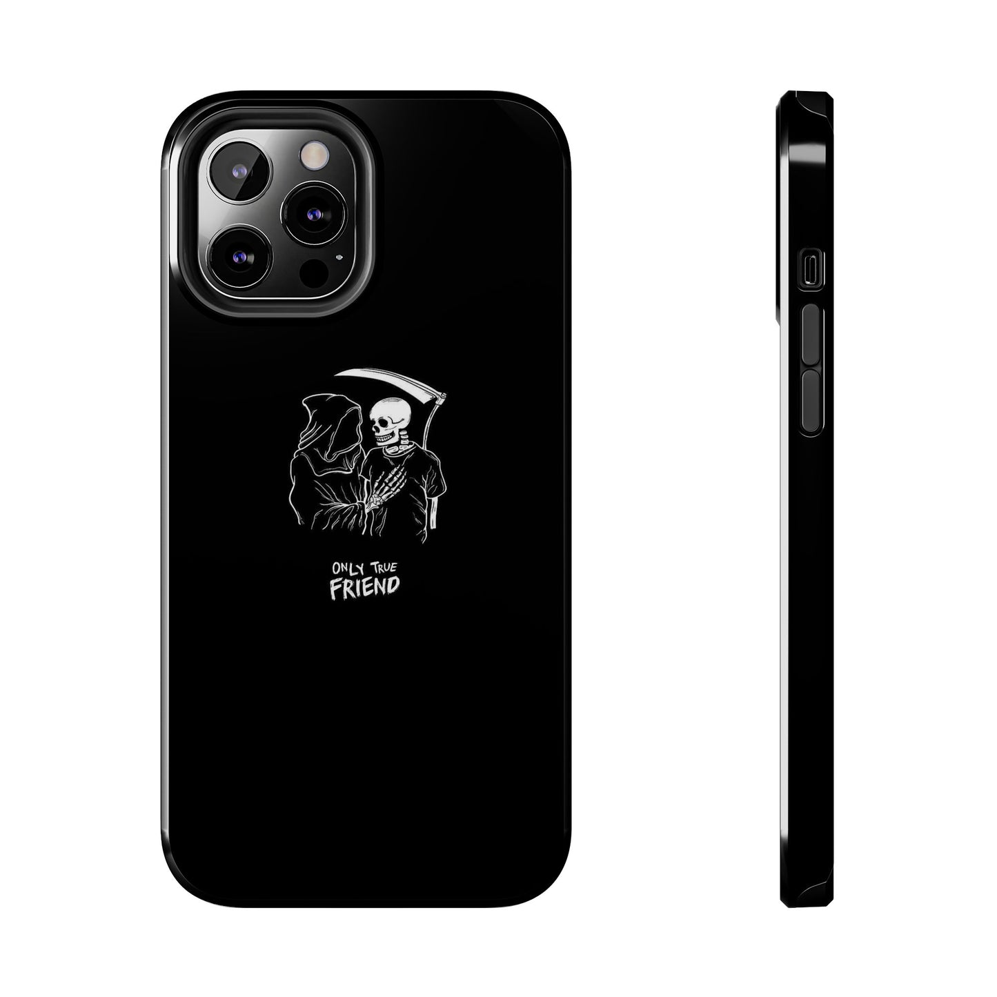 BLACK - Tough Phone Case
