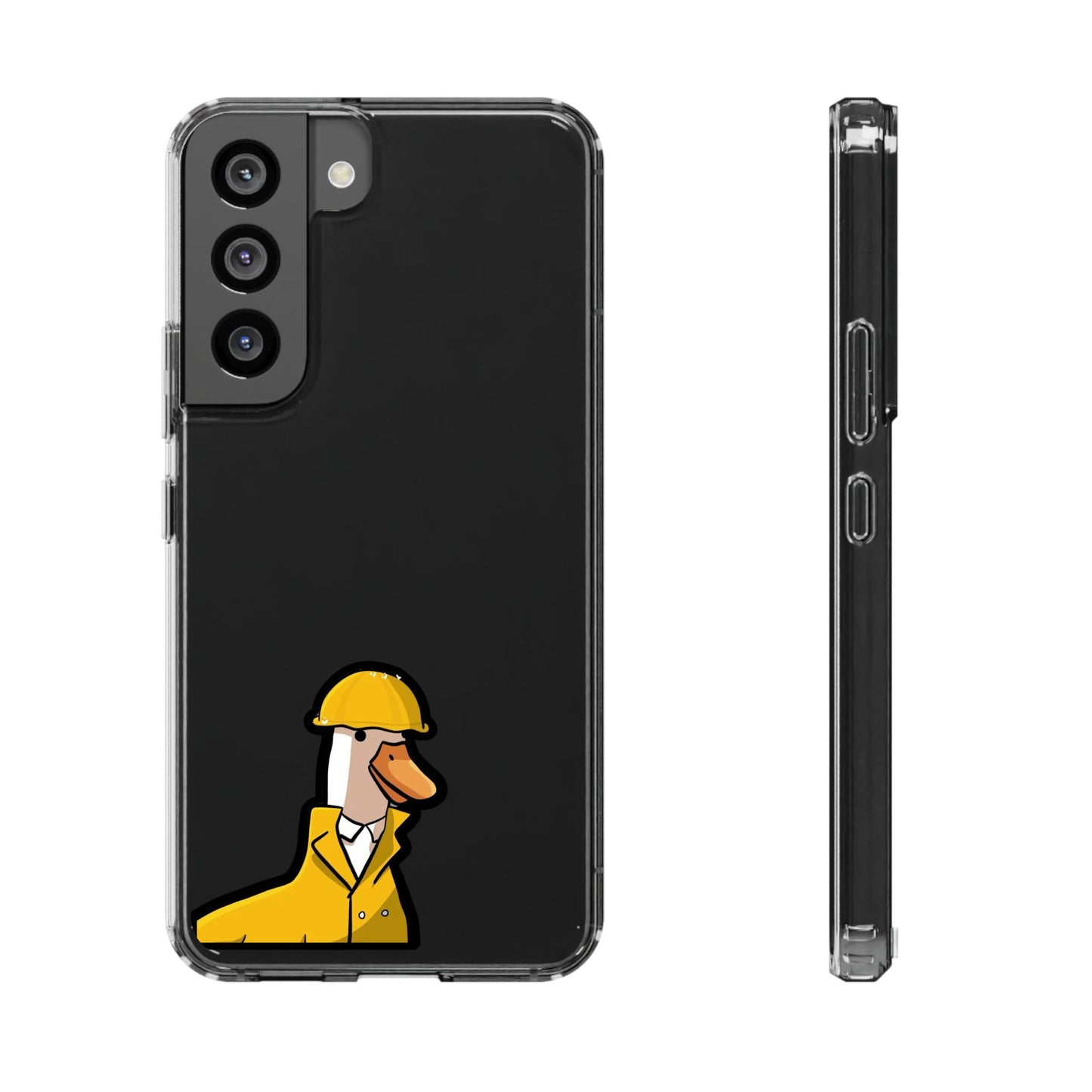 RAIN DUCK - Clear Phone Case
