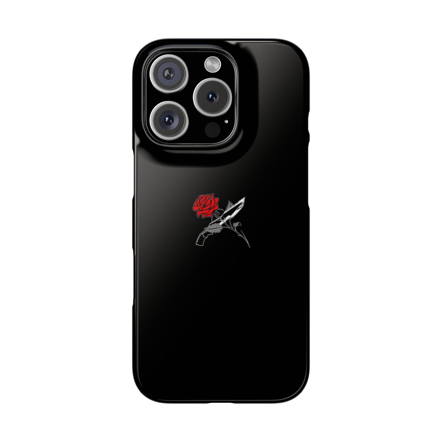 BLACK - Slim Phone Case