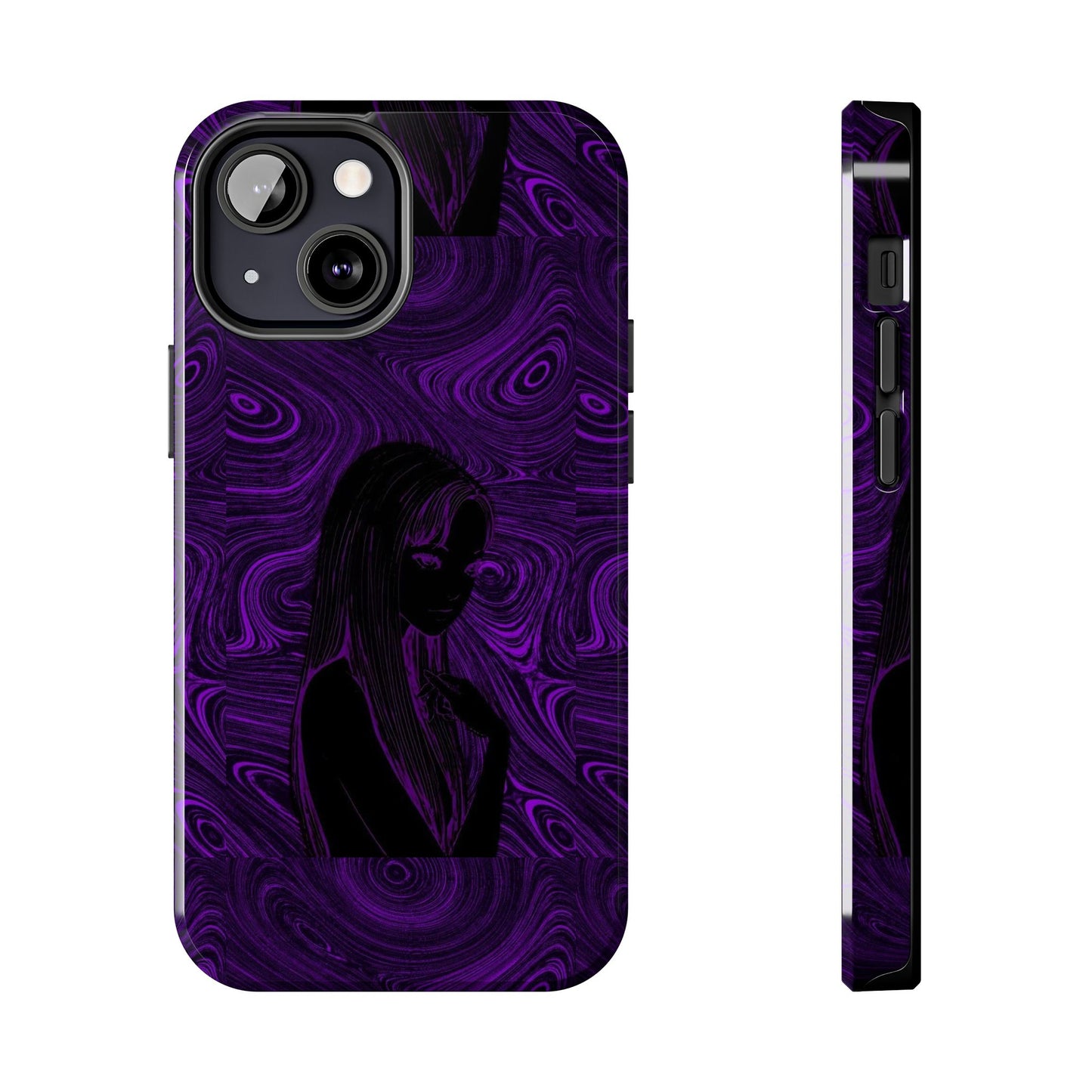 BLACK&PURPLE - Tough Phone Case