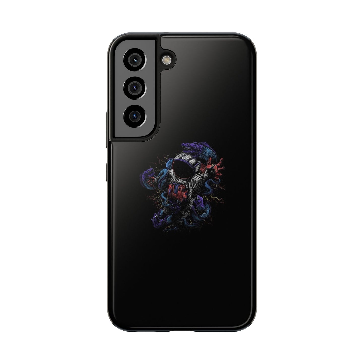 BLACK - Tough Phone Case