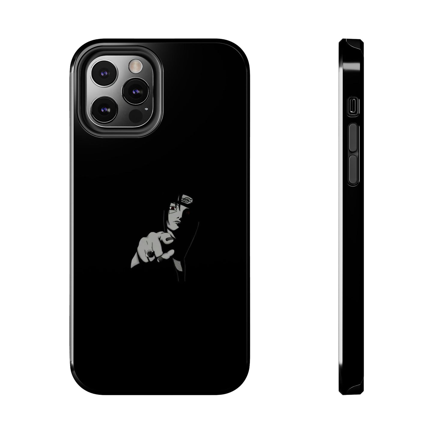 BLACK - Tough Phone Case