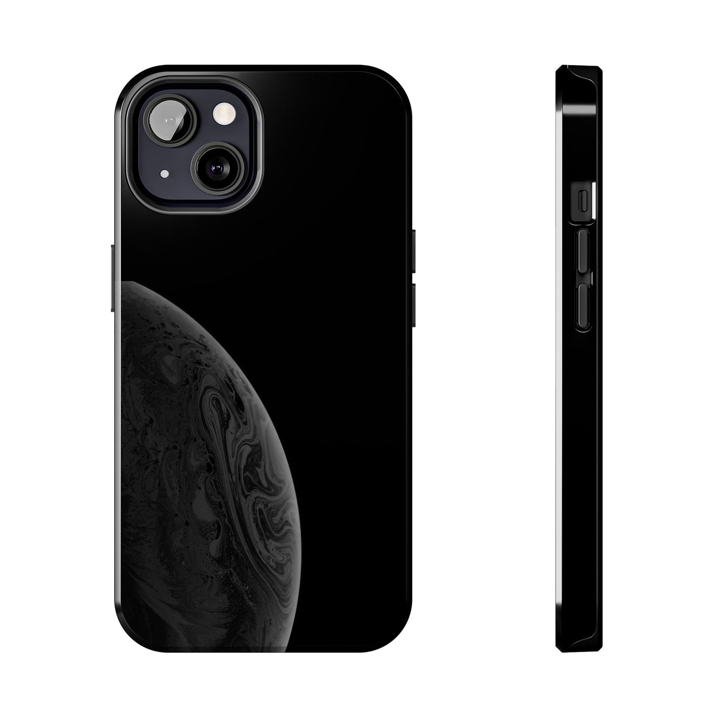BLACK - Tough Phone Case