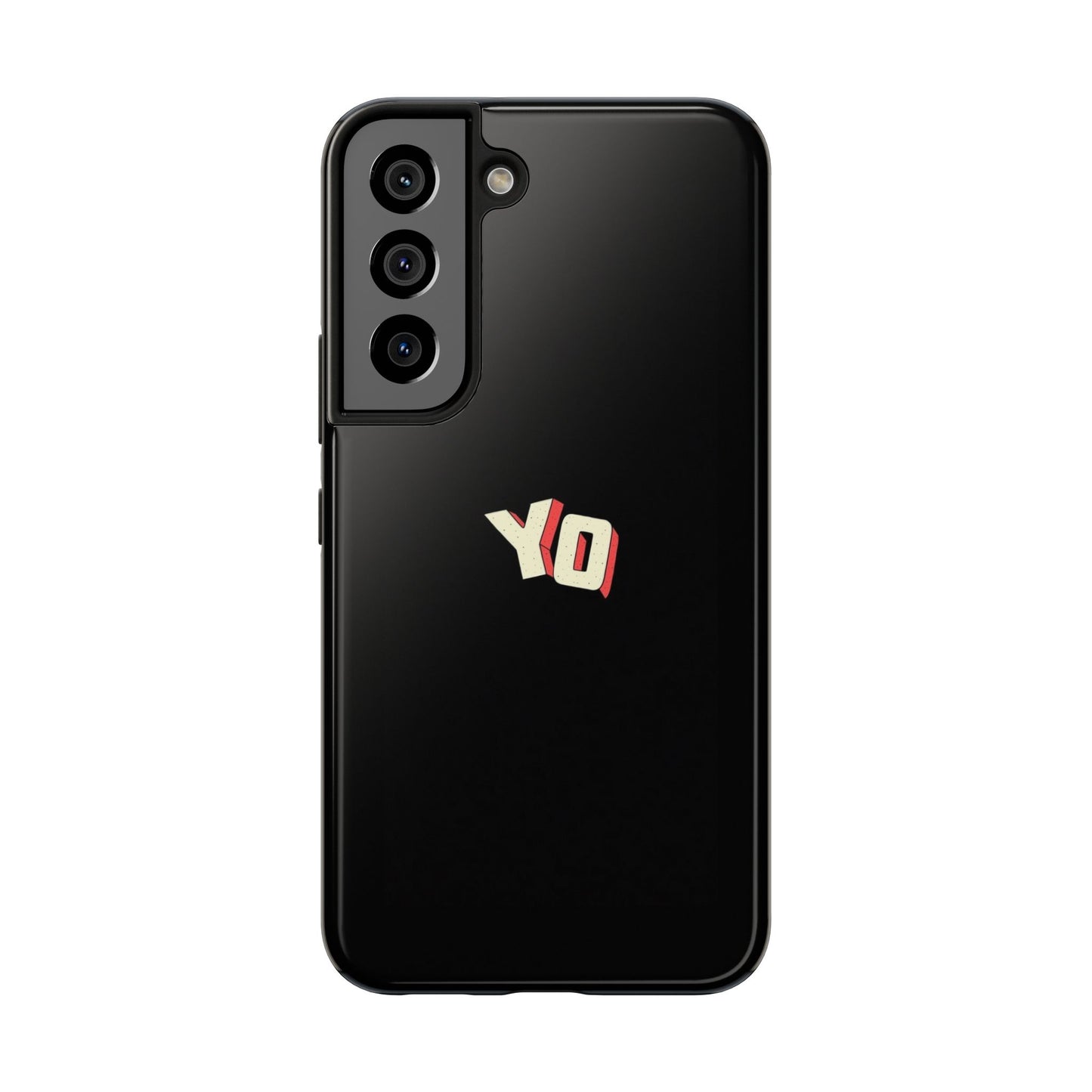 BLACK - Tough Phone Case