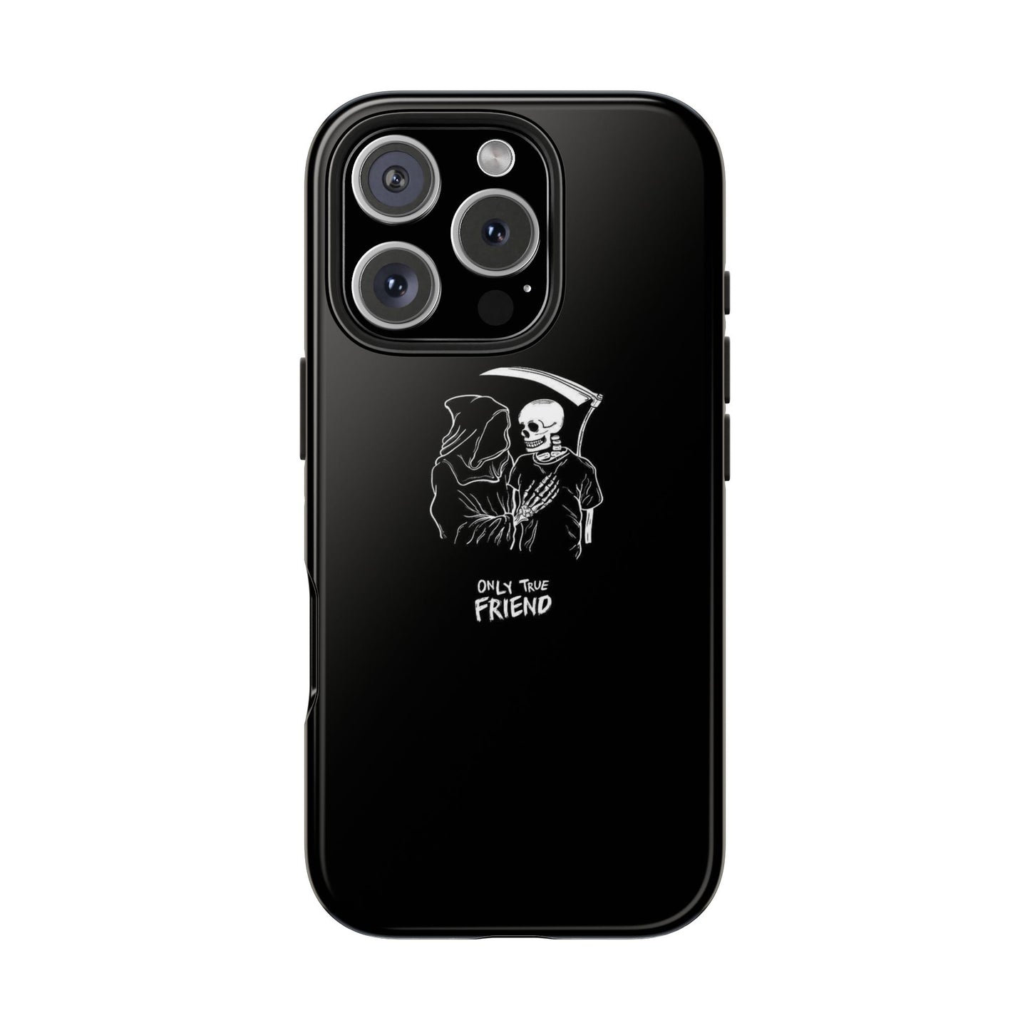 BLACK - Tough Phone Case