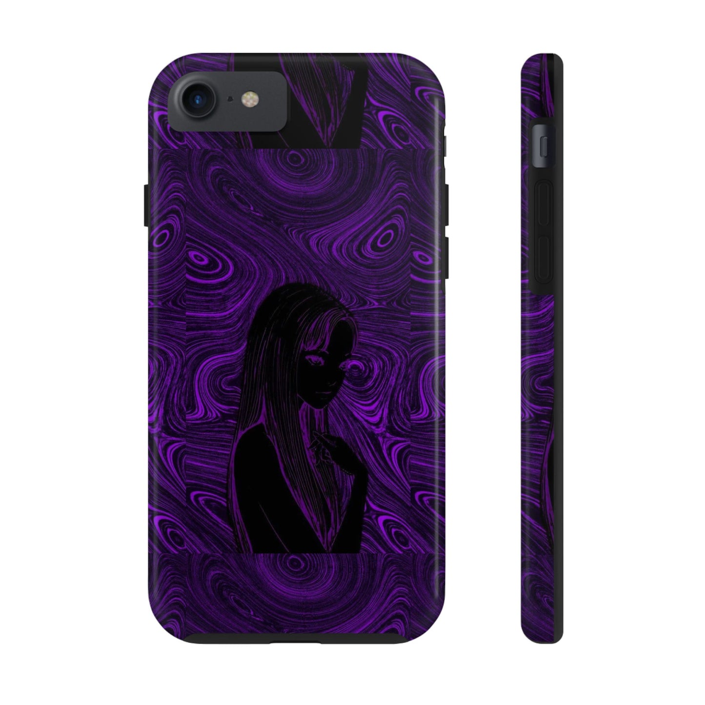 BLACK&PURPLE - Tough Phone Case