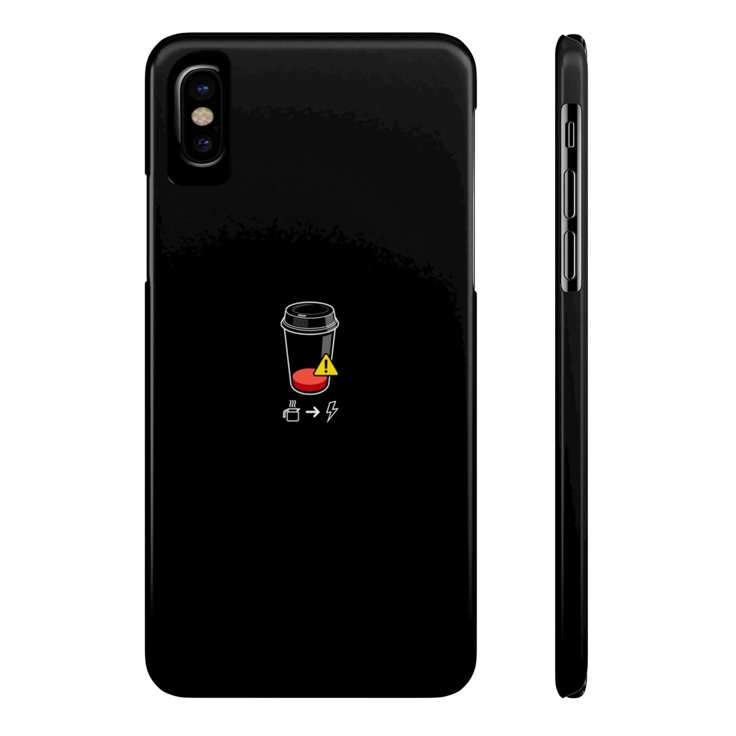 BLACK - Slim Phone Case