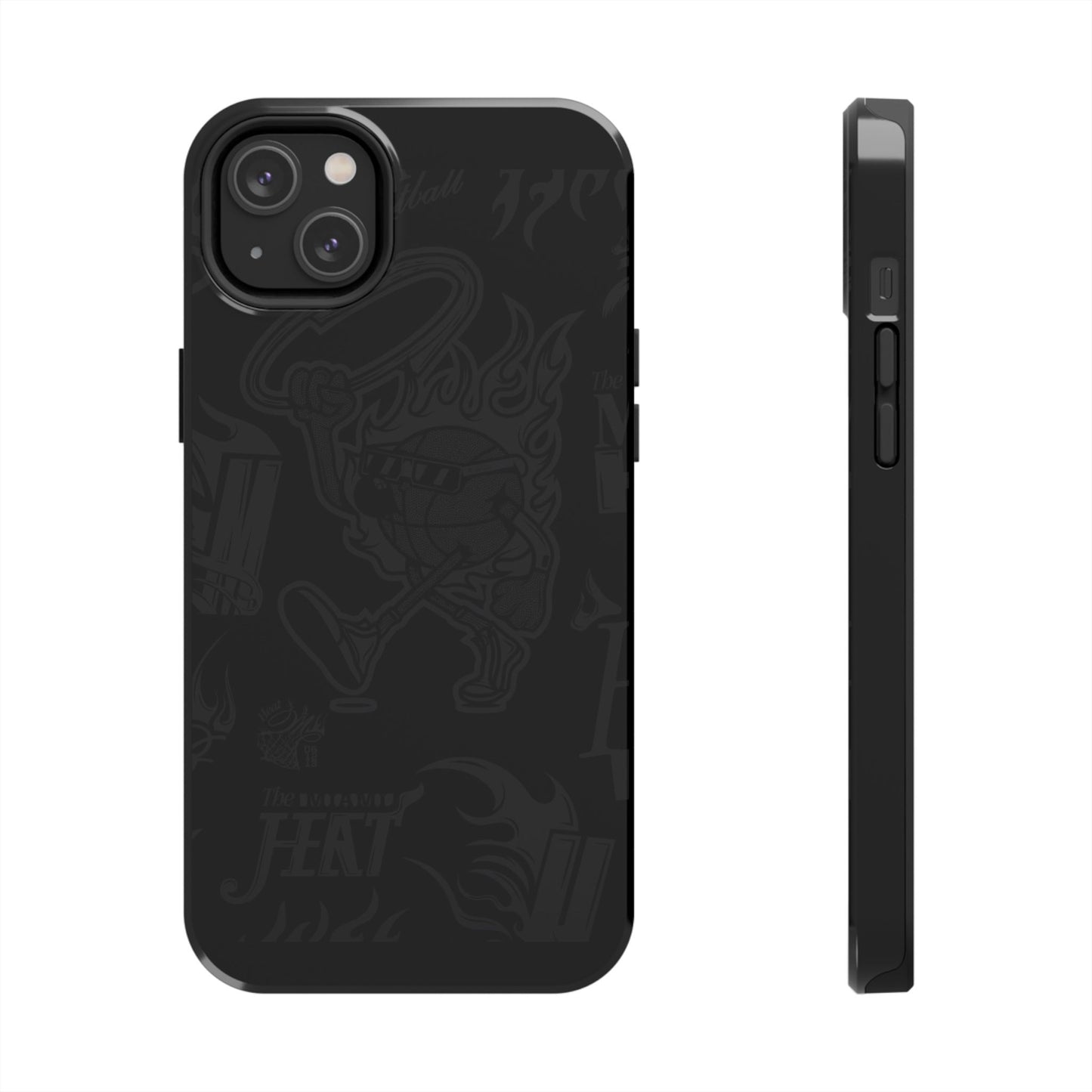 BLACK - Tough Phone Case