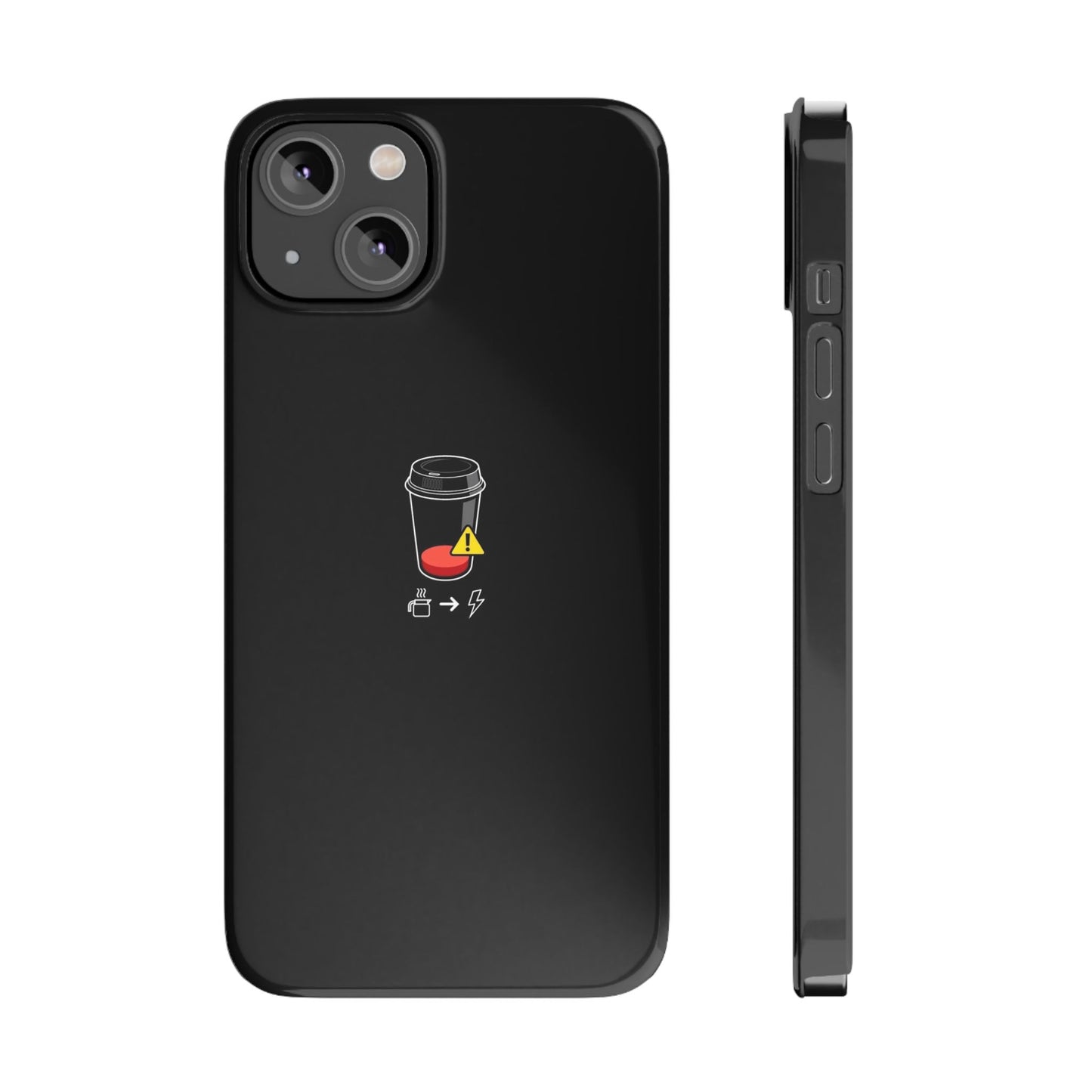 BLACK - Slim Phone Case