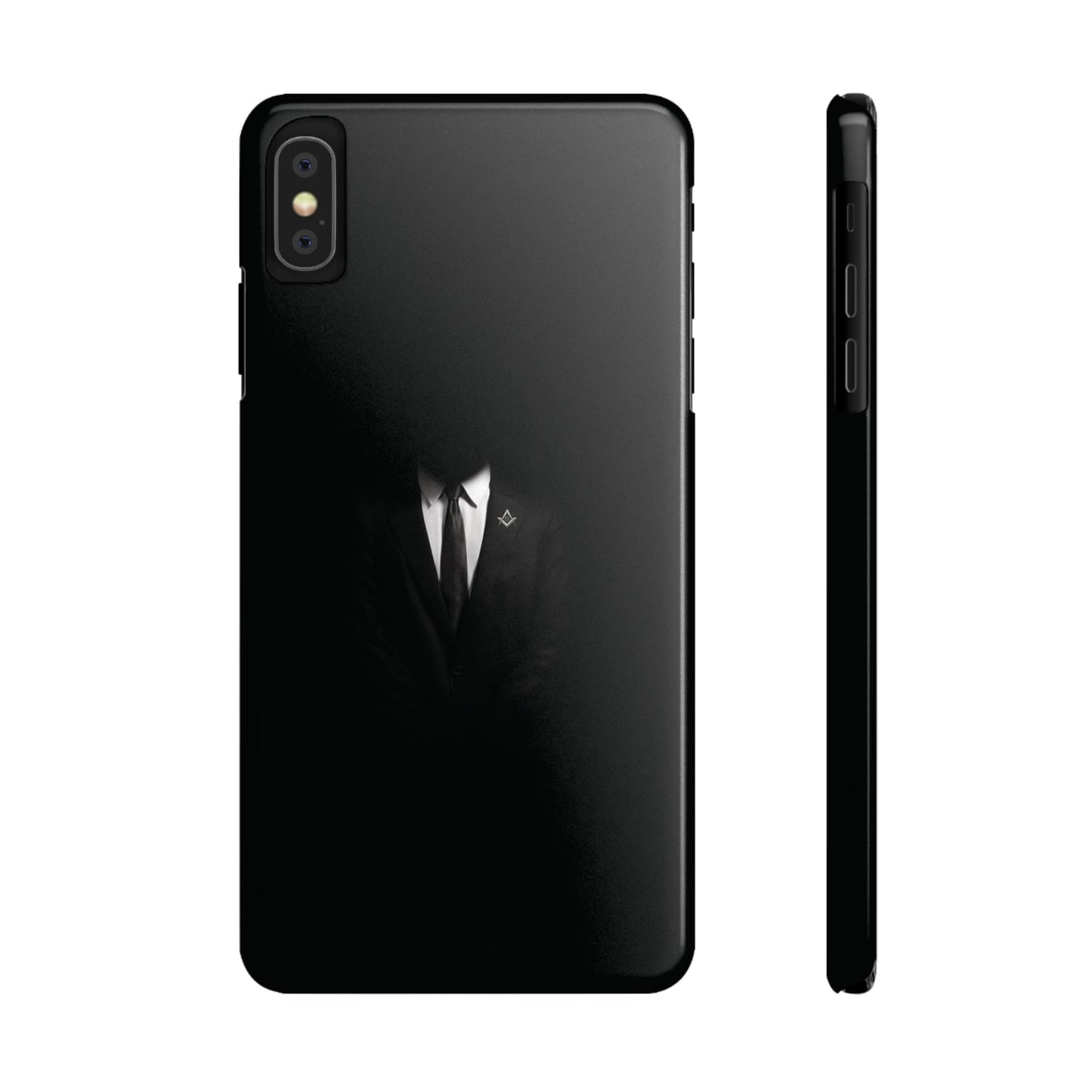 BLACK - Slim Phone Case