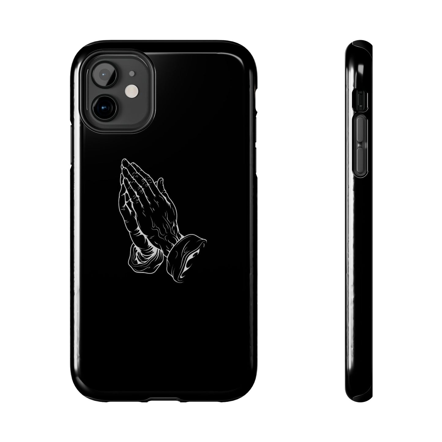 BLACK - Tough Phone Case