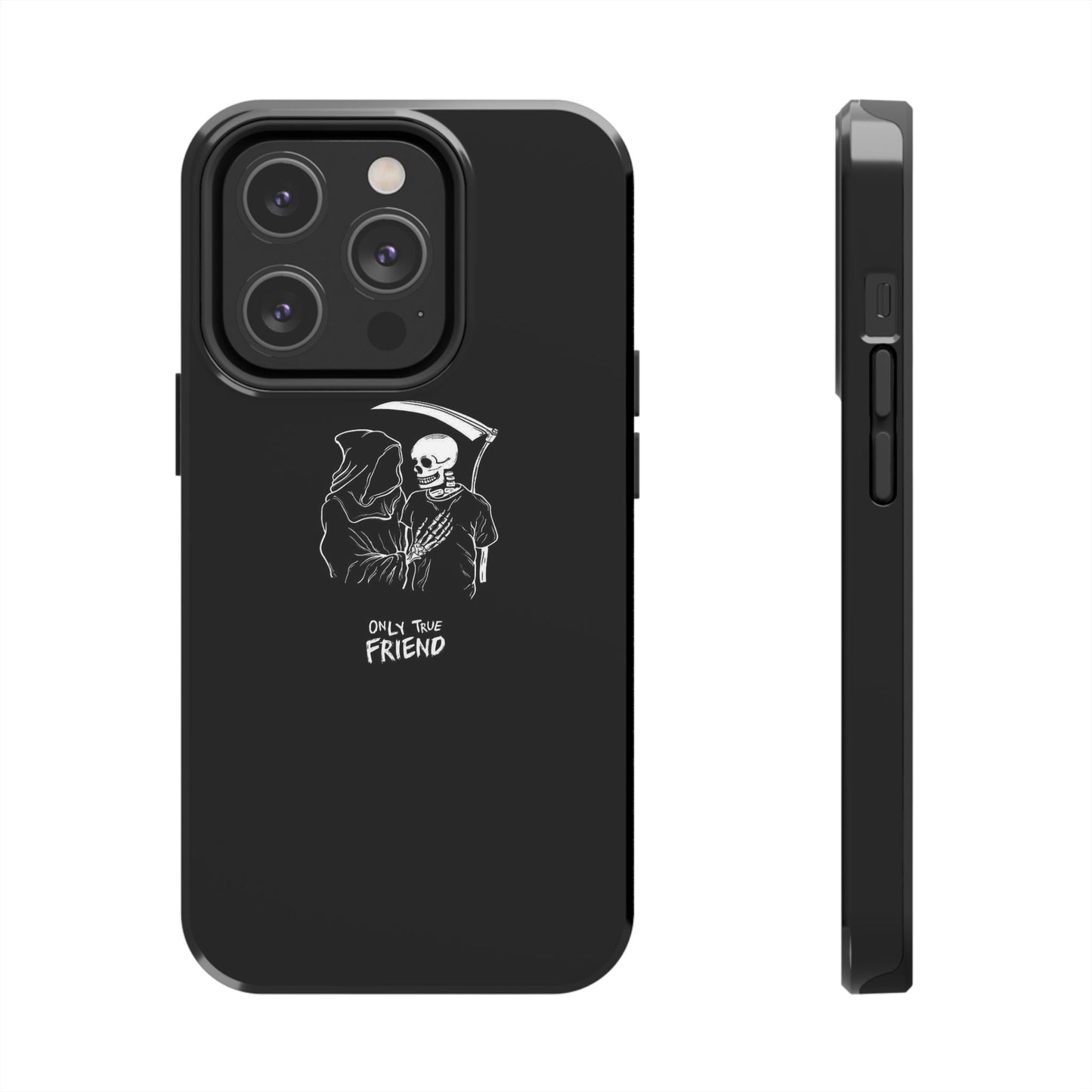 BLACK - Tough Phone Case
