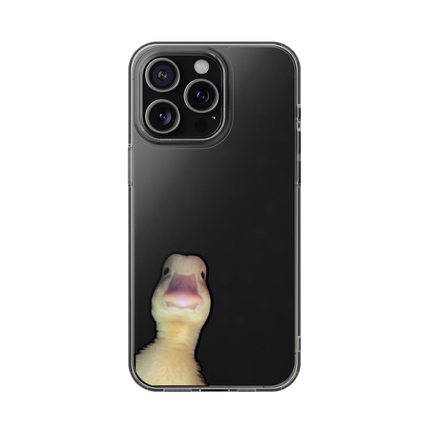 STRAIGHT Duck - Clear Phone Case