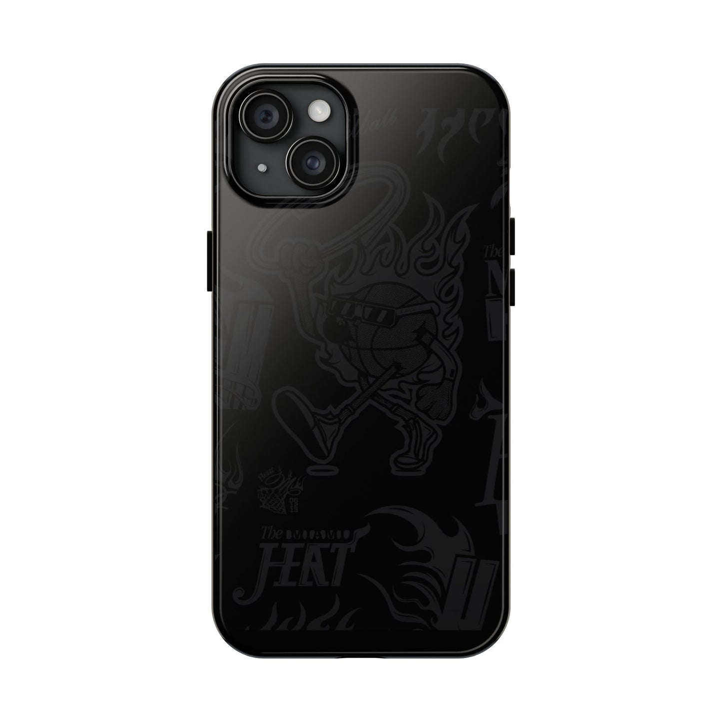 BLACK - Tough Phone Case