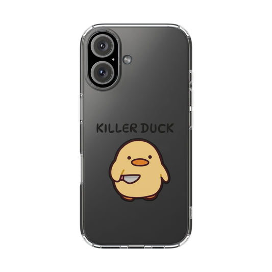 Killer Duck - Clear Phone Case