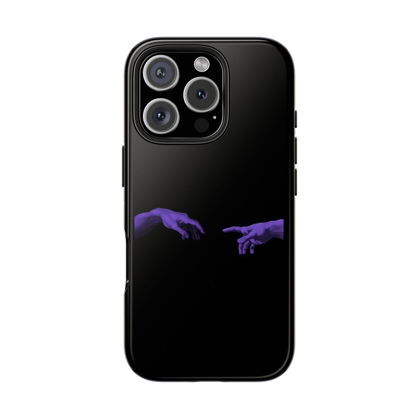 BLACK - Tough Phone Case