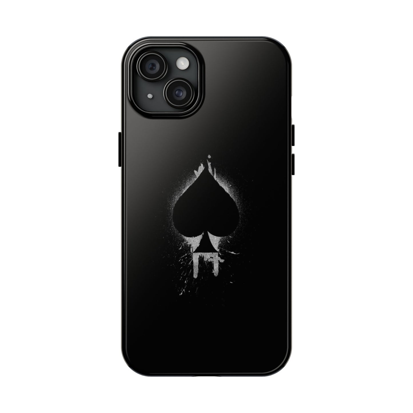 BLACK - Tough Phone Case