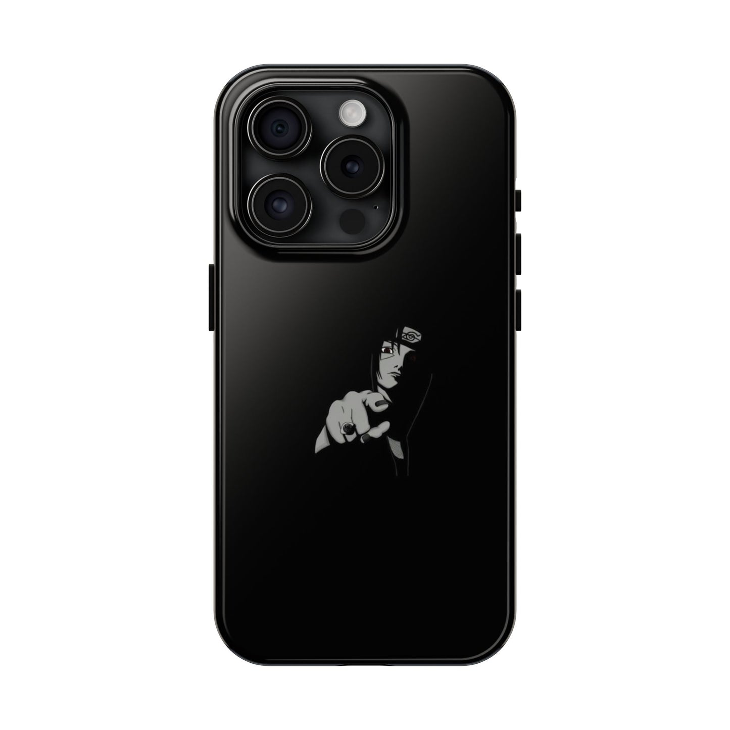 BLACK - Tough Phone Case