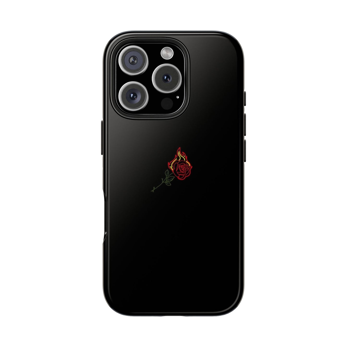 BLACK - Tough Phone Case