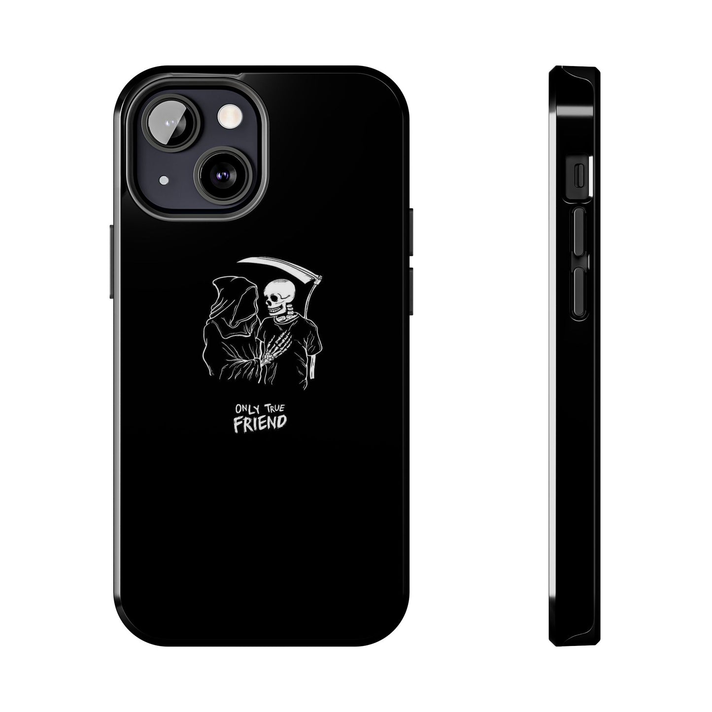 BLACK - Tough Phone Case