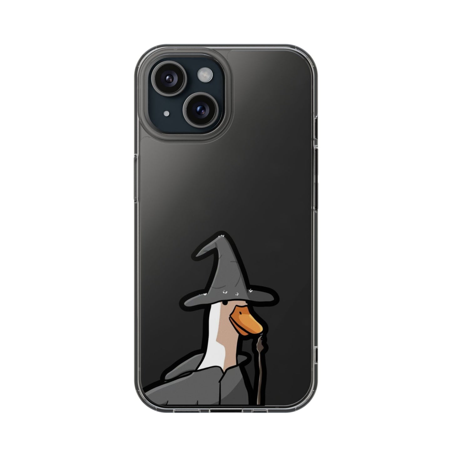 WIZARD Duck - Clear Phone Case
