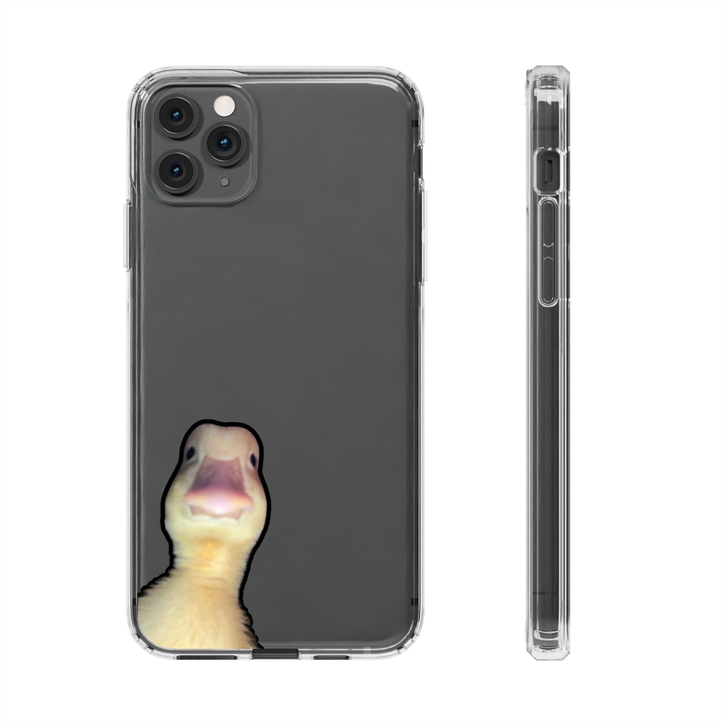 STRAIGHT Duck - Clear Phone Case
