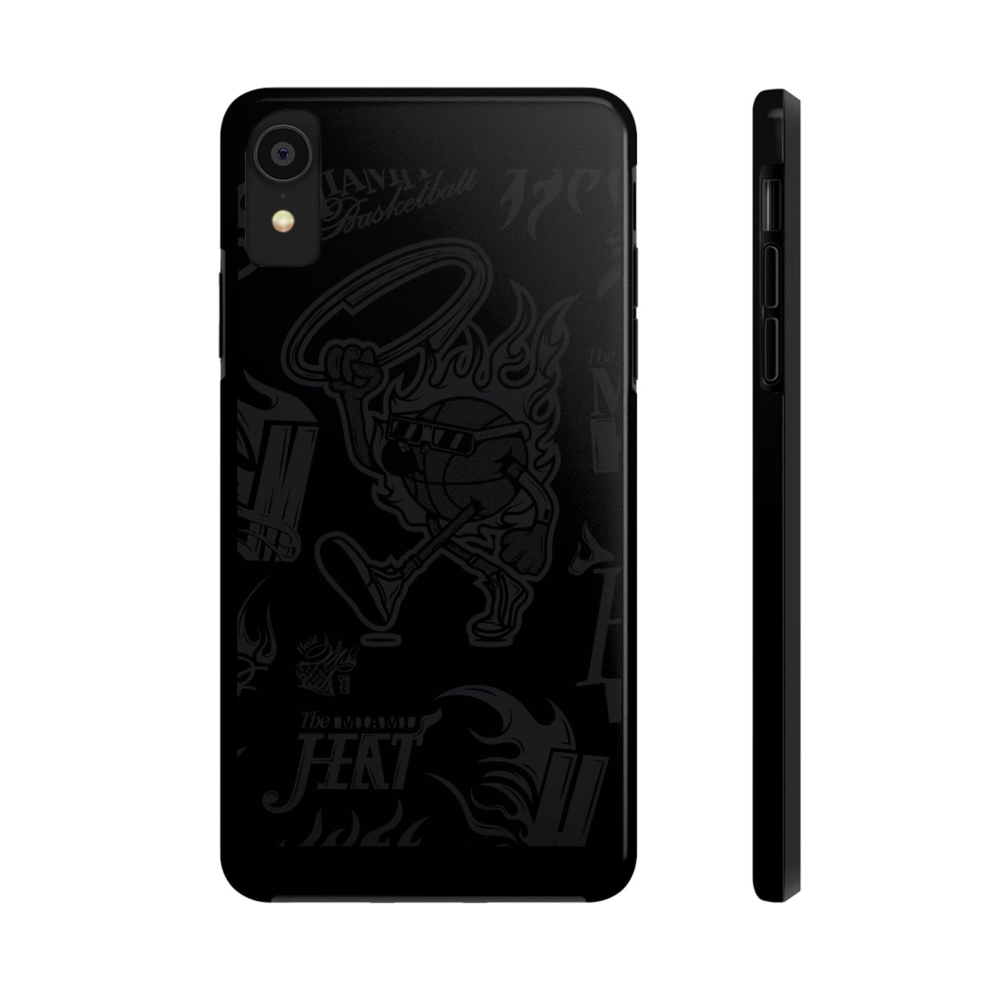 BLACK - Tough Phone Case