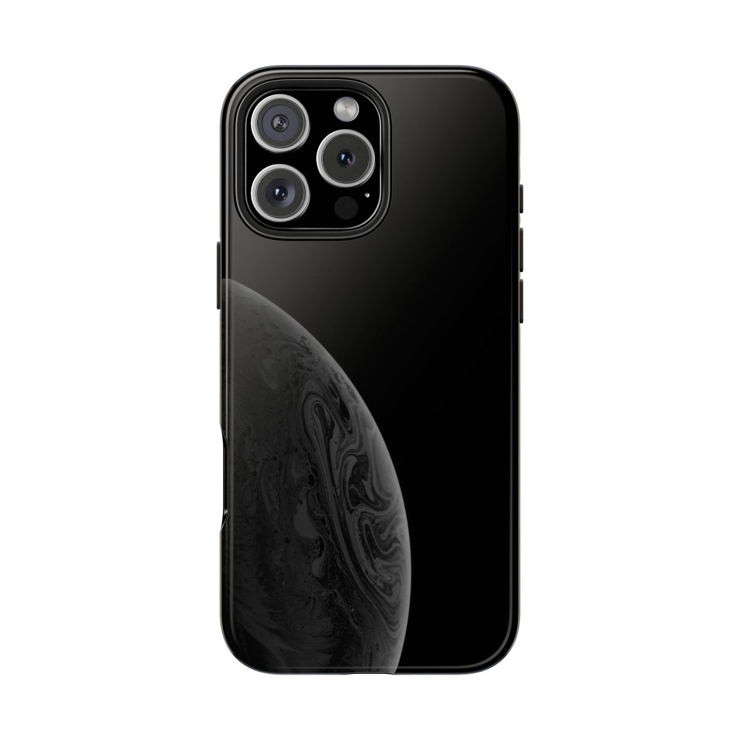 BLACK - Tough Phone Case