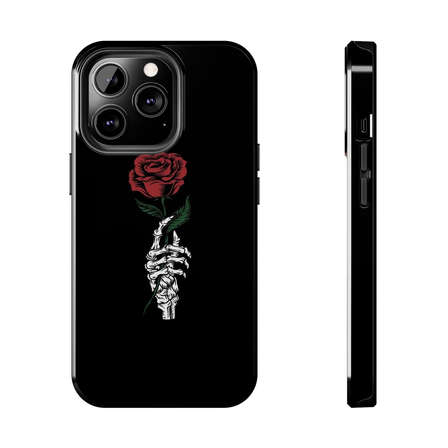 BLACK - Tough Phone Case