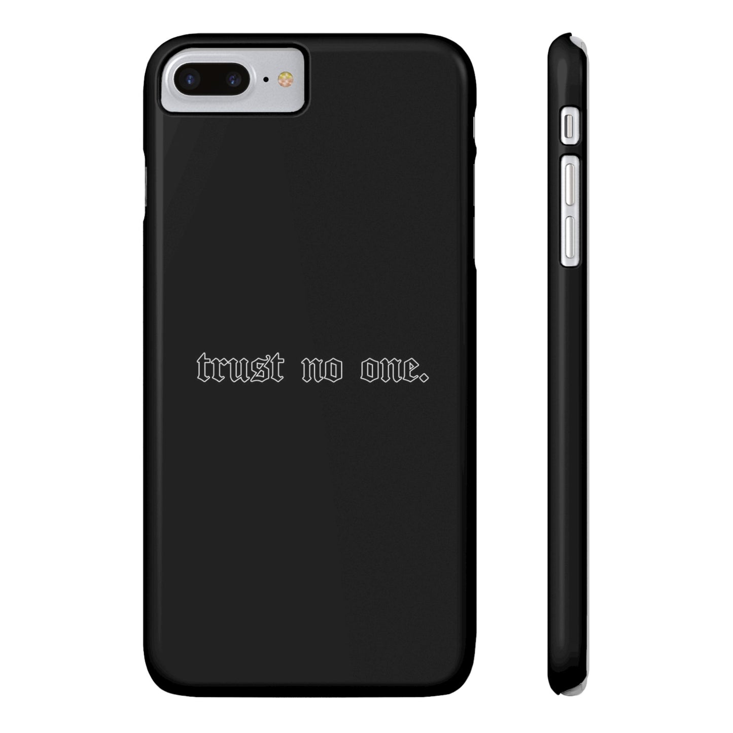 BLACK - Slim Phone Case